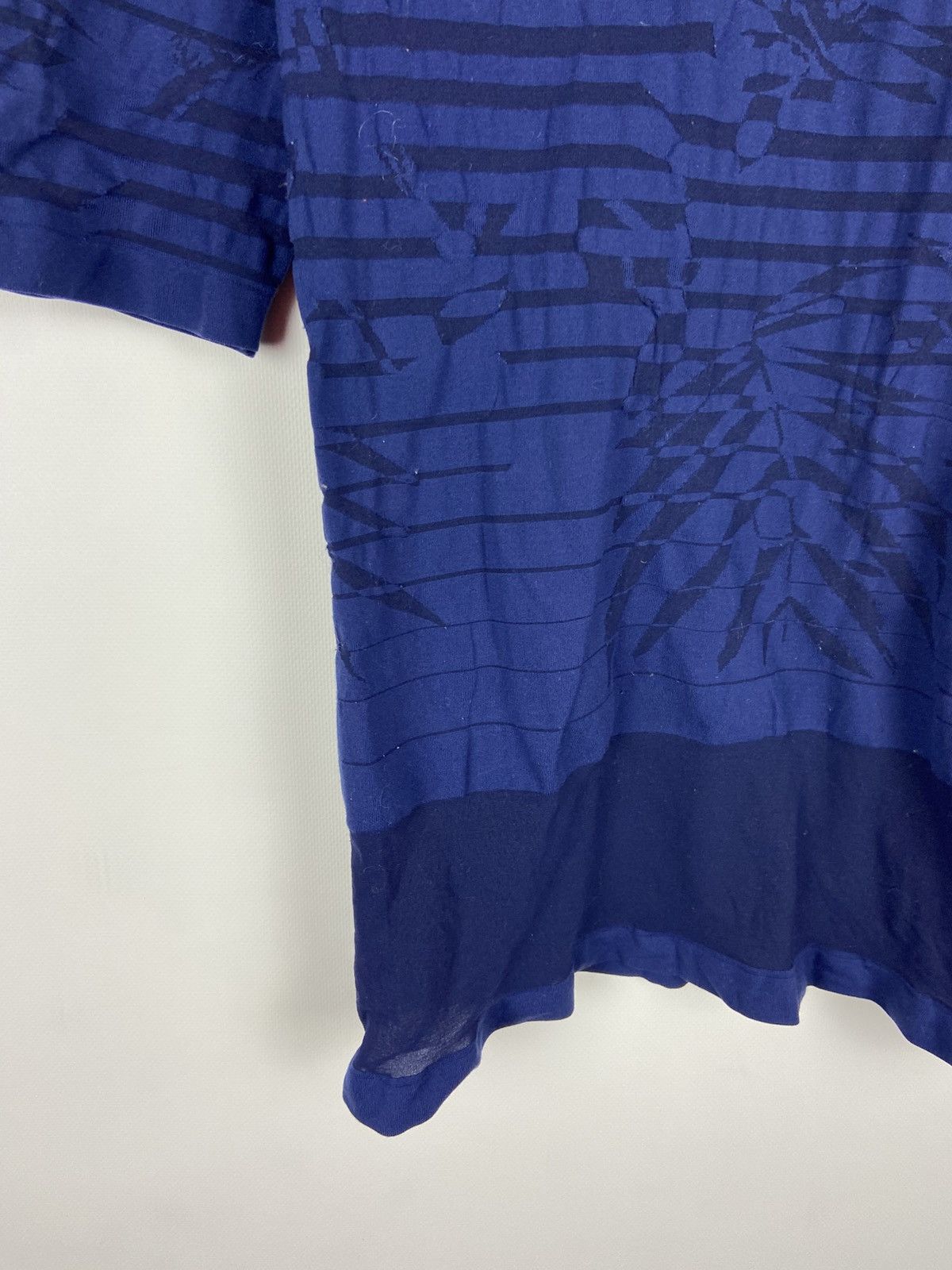 Designer × Marithe + Francois Girbaud Marithe Francois Girbaud Blue Skinny Top T-Shirt Womens Size S / US 4 / IT 40 - 5 Thumbnail