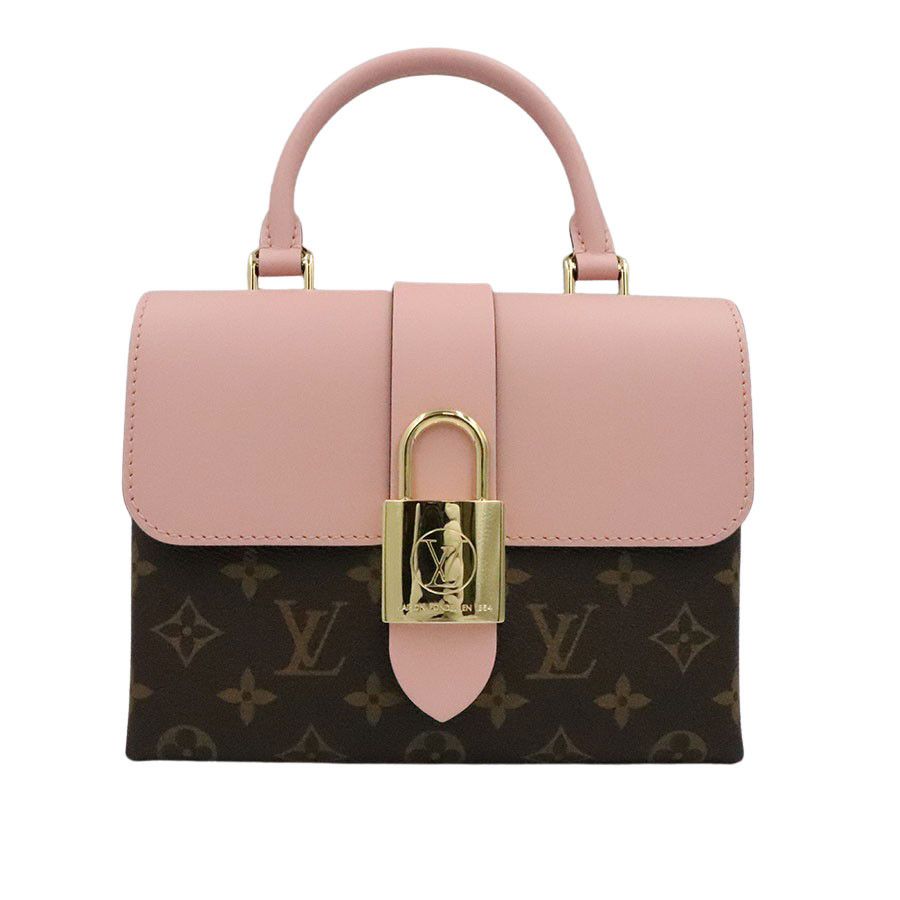 Louis Vuitton Locky BB Rose Poodle Hardware Monogram Shoulder Bag