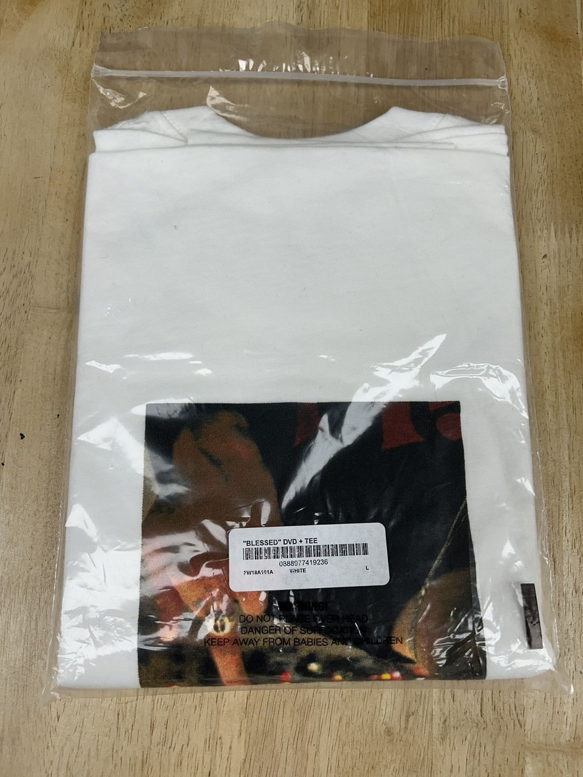 Supreme Supreme “Blessed” Tee White Large FW18 Size US L / EU 52-54 / 3 - 2 Thumbnail