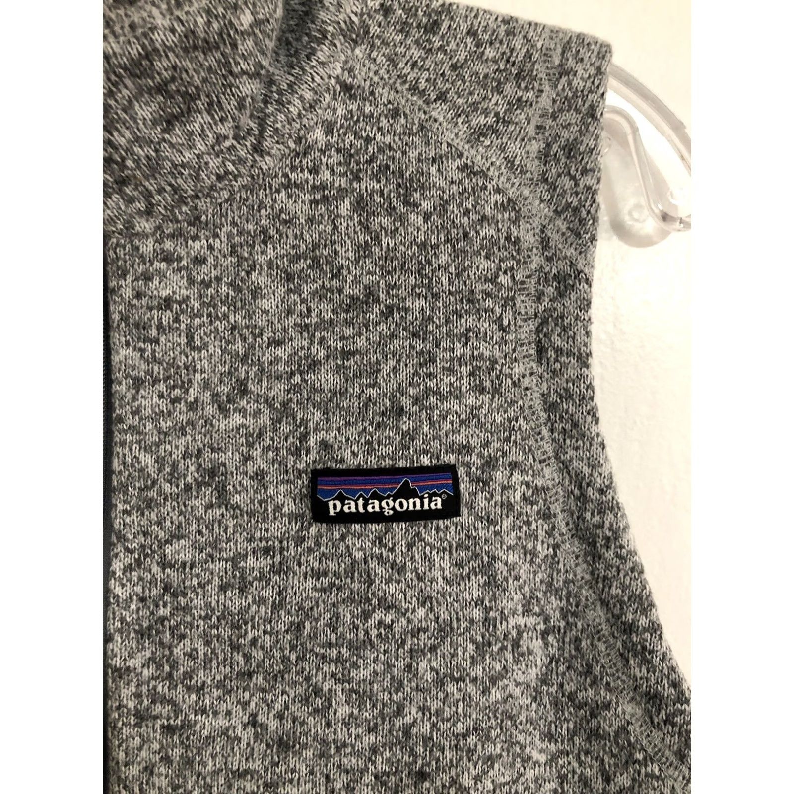 Patagonia Patagonia Better Sweater Vest Full Zip EY Logo Heather Gray S Womens Vest Short Sleeve? Size S / US 4 / IT 40 - 2 Thumbnail