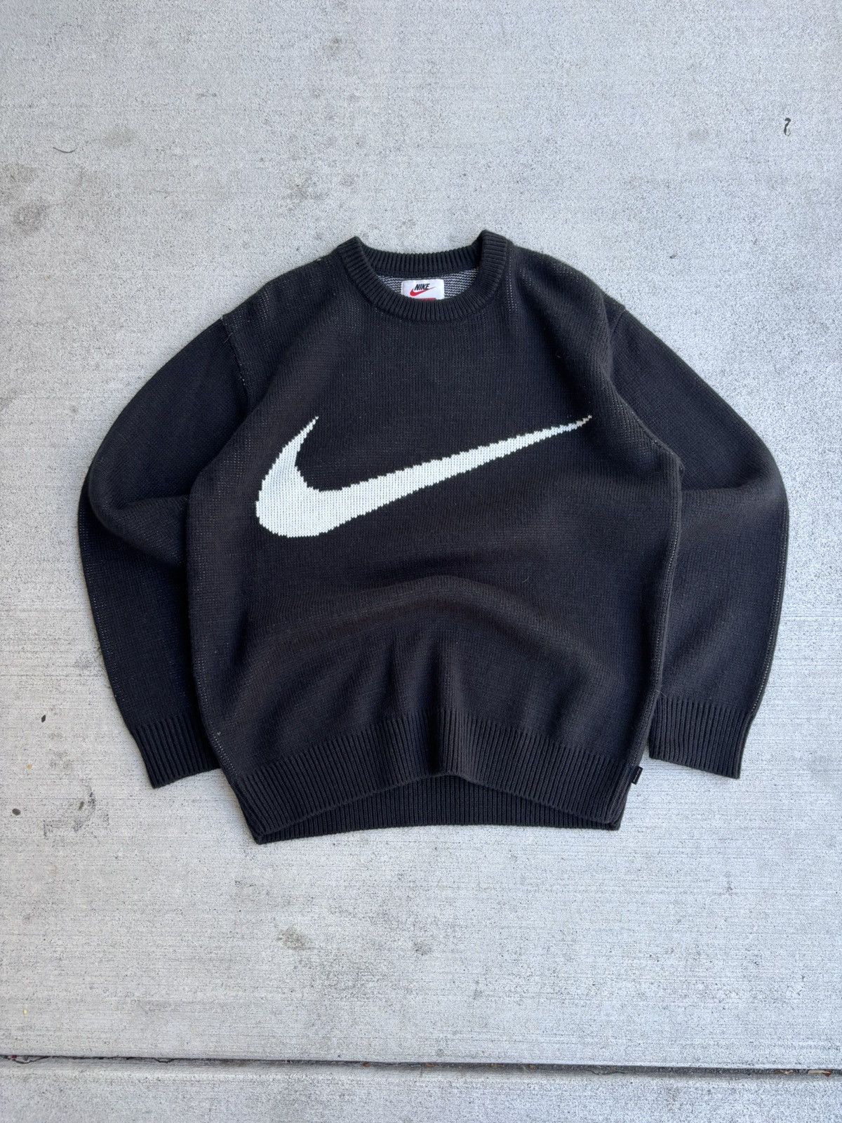 Nike Supreme Swoosh Sweater | Grailed