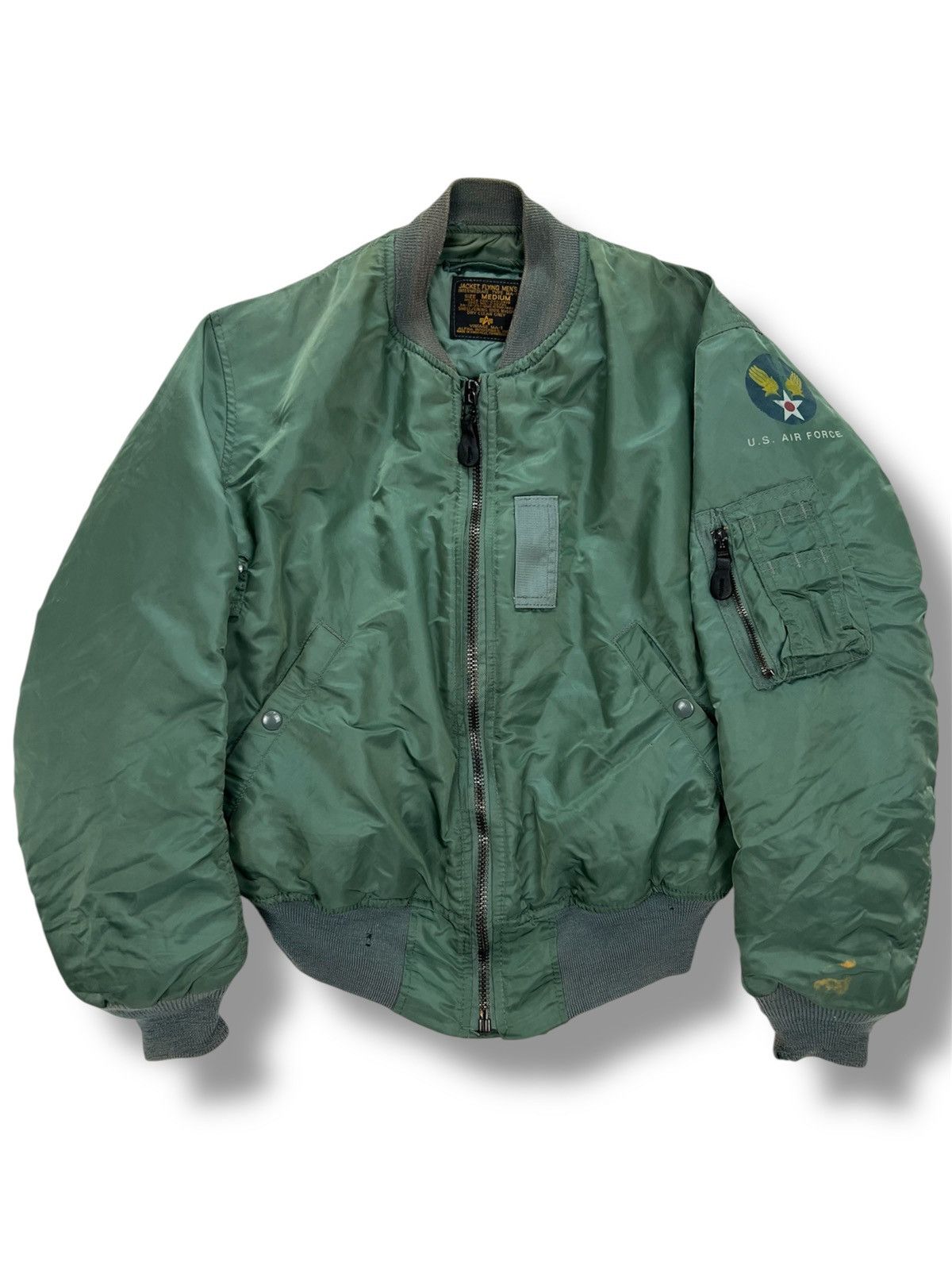 Alpha Industries Vintage MA-1 Air Force Bomber Jacket
