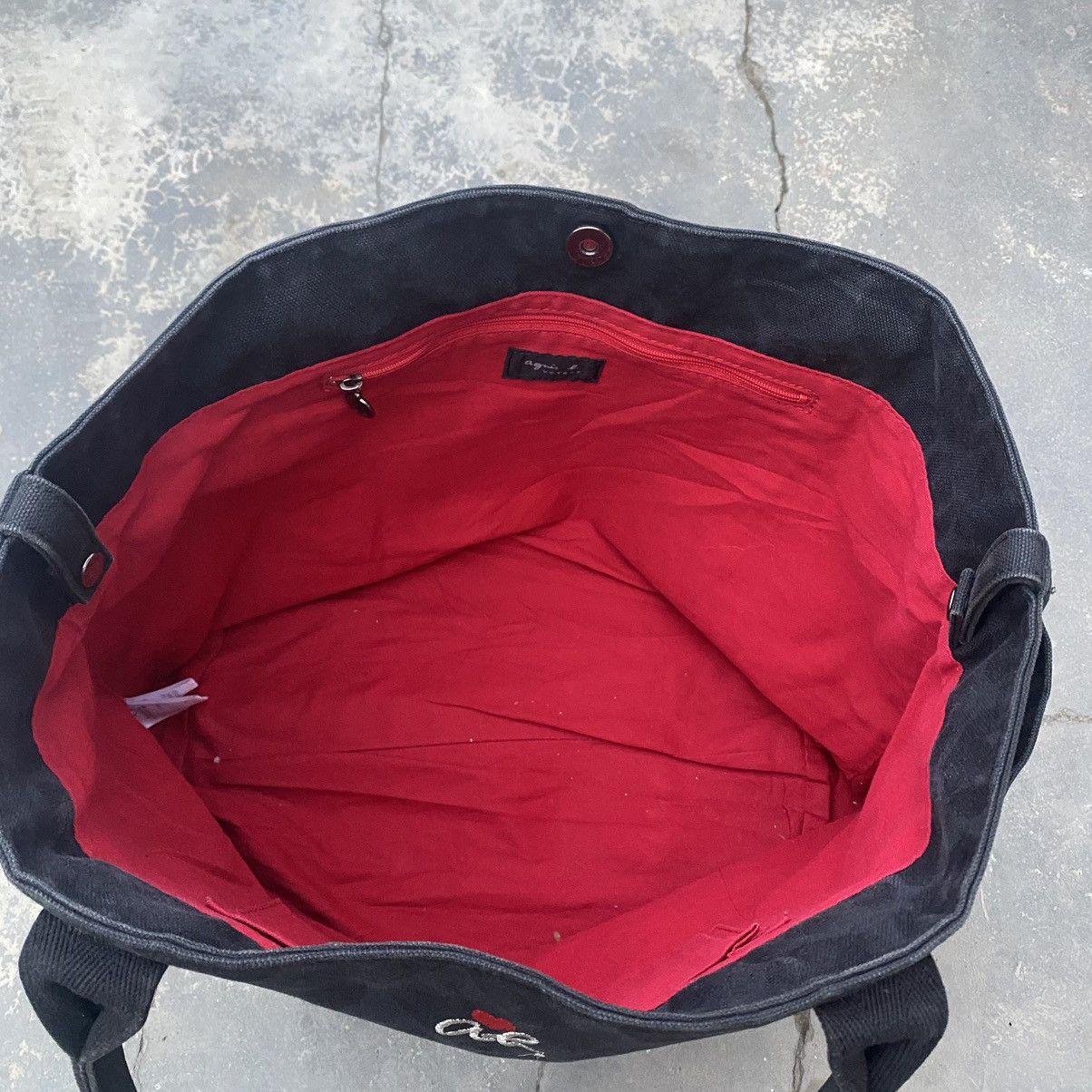 agnes b. 🖤🖤1990s AGNES B Heart Bag🖤🖤 Size ONE SIZE - 5 Thumbnail