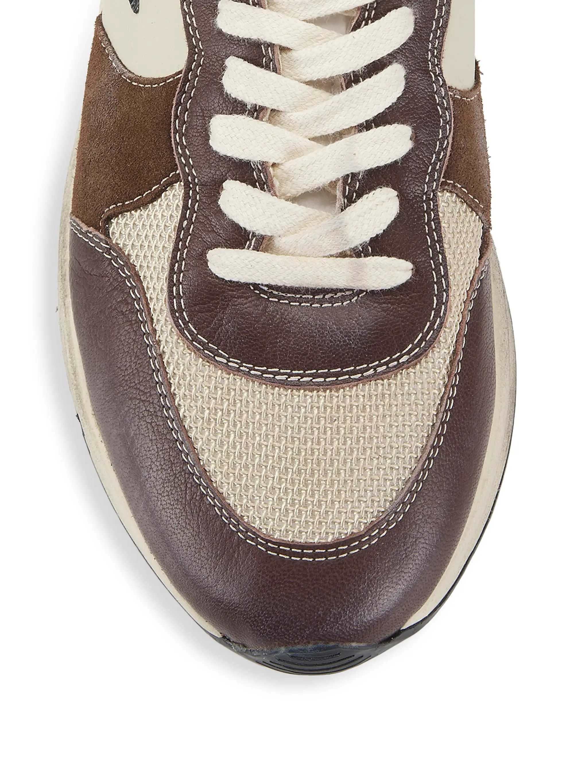 Golden Goose o1w1db10625 Running Sole Low-Top Sneakers in Multicolor Size US 12 / EU 45 - 4 Thumbnail