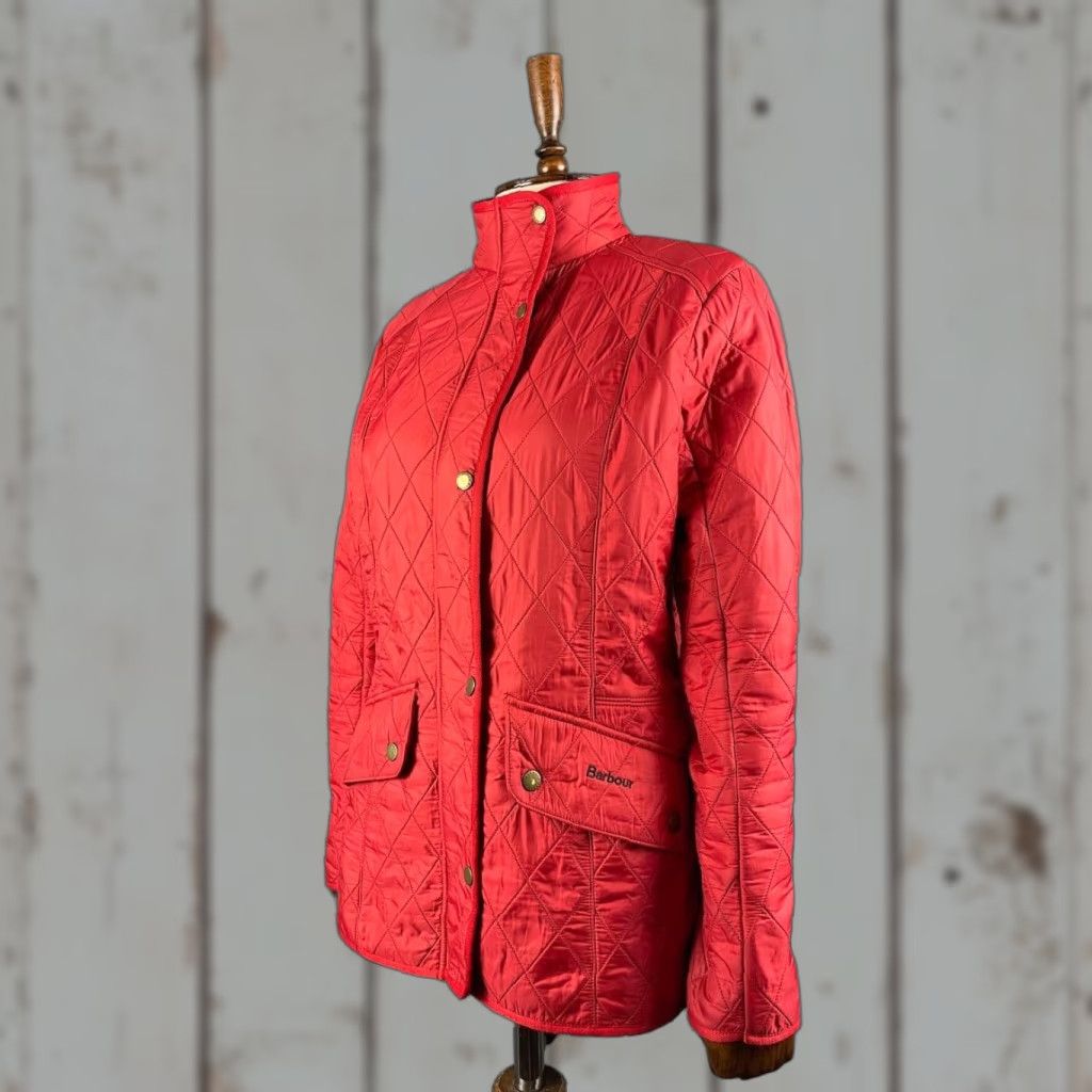 Barbour Barbour Jacket Womens Size 40 Red Long Sleeve Full Zip Pockets 40 Barbour Womens Jacket Red Long Sleeve Zip Pockets Regular Fit Adult Womens Size S / US 4 / IT 40 - 1 Thumbnail