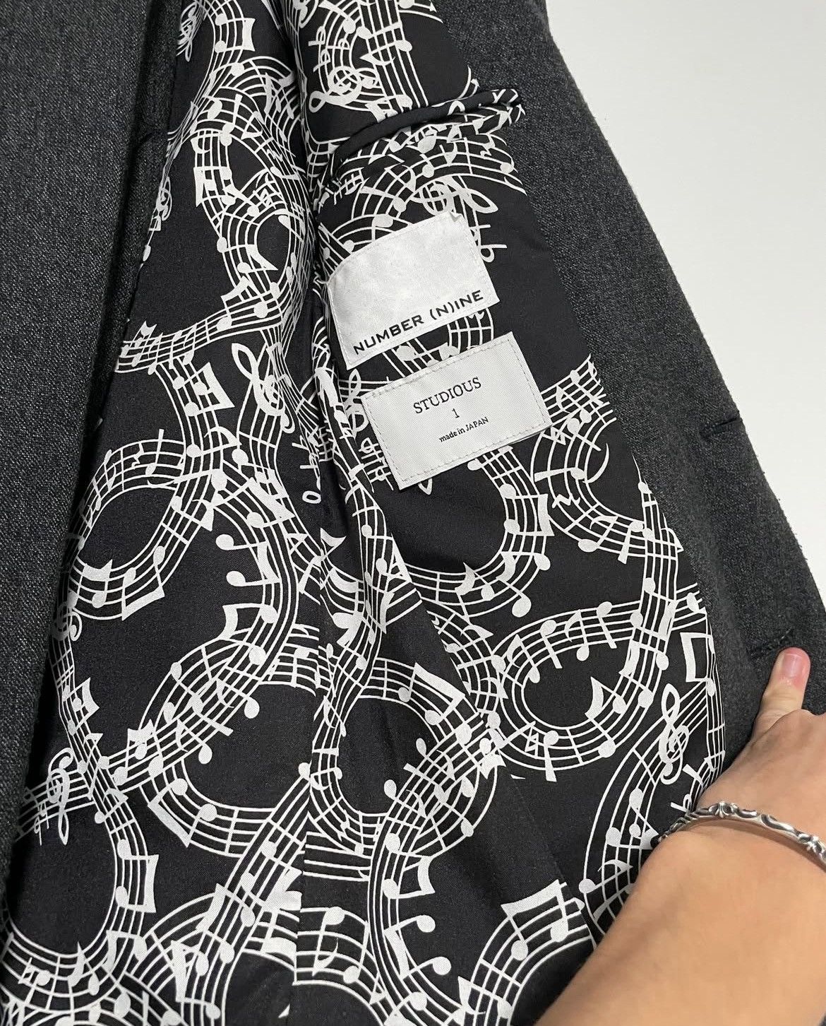 Number (N)ine Number Nine X Studious Blazer + Pant Set Size 40S - 2 Thumbnail