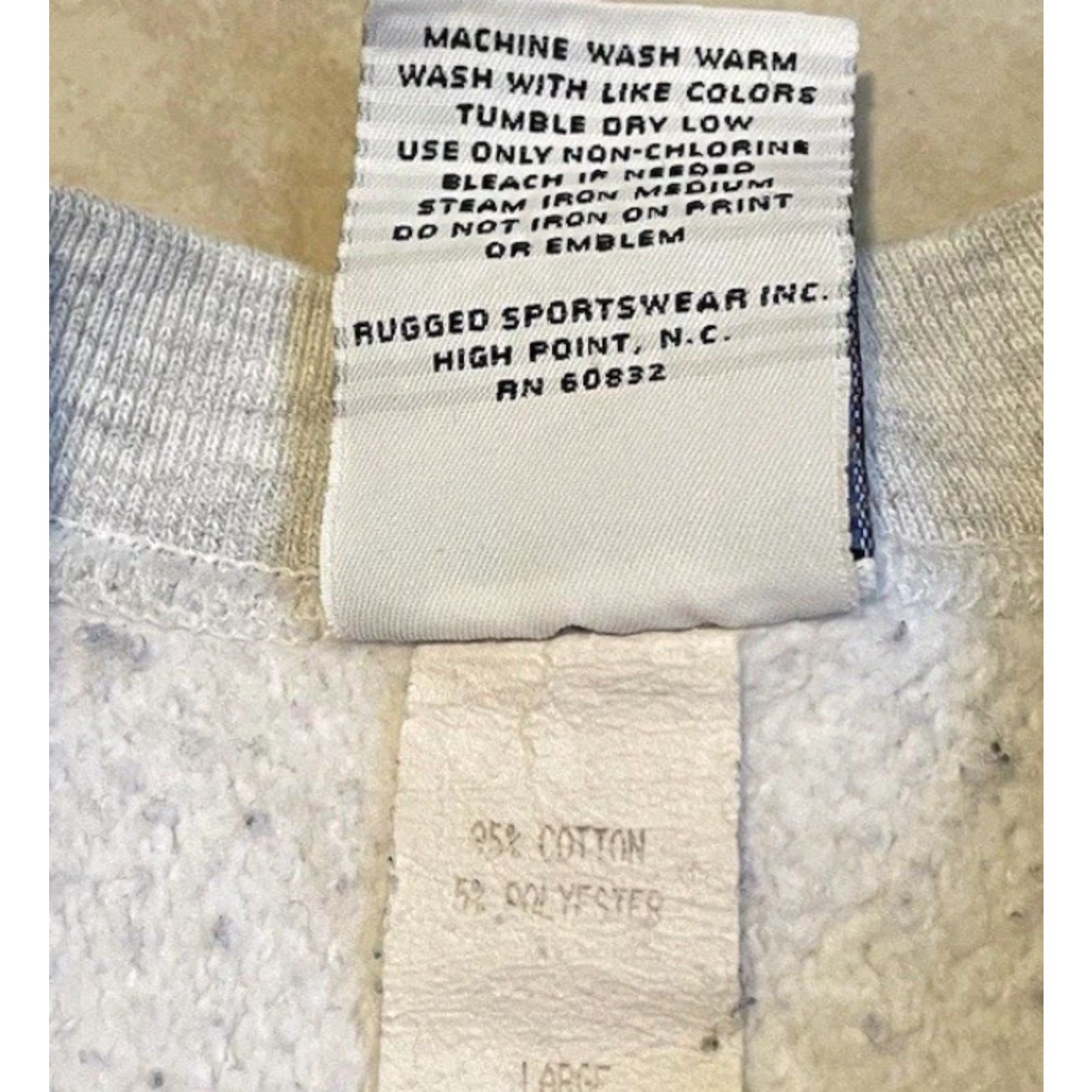 Vintage VINTAGE Northwestern University Medical School Reverse Weave Sweatshirt Hoodie L Gray Men Large USA 80s 90s College University Spirit USA Mentions Size US L / EU 52-54 / 3 - 7 Thumbnail