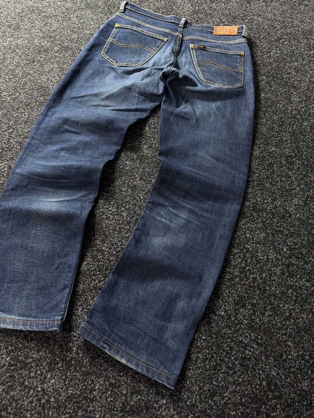 If Six Was Nine × Lee × Vintage Vintage 90s Y2K Lee USA cowboy Jeans straight pants Size US 32 / EU 48 - 11 Thumbnail
