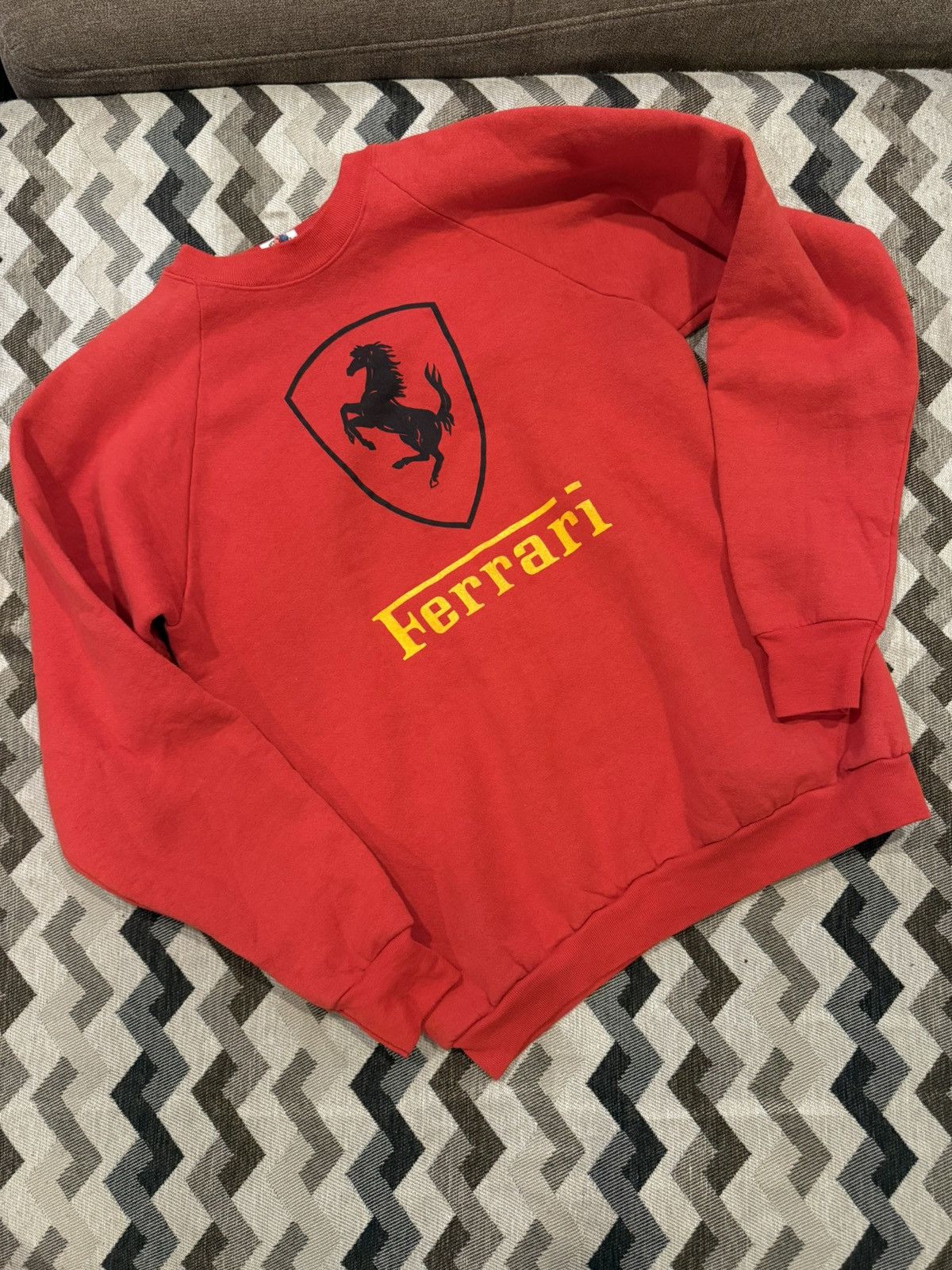 Vintage Vintage Ferrari Sweatshirt Size US XL / EU 56 / 4 - 1 Thumbnail