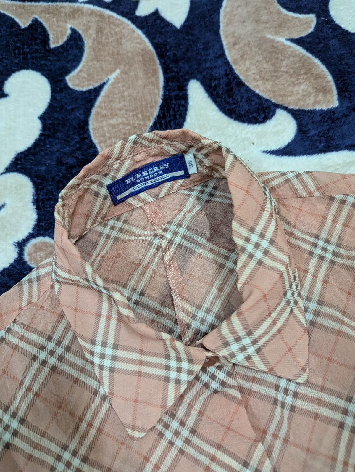 Burberry Burberry Nova Check Tank Top Shirt Size XS / US 0-2 / IT 36-38 - 3 Thumbnail
