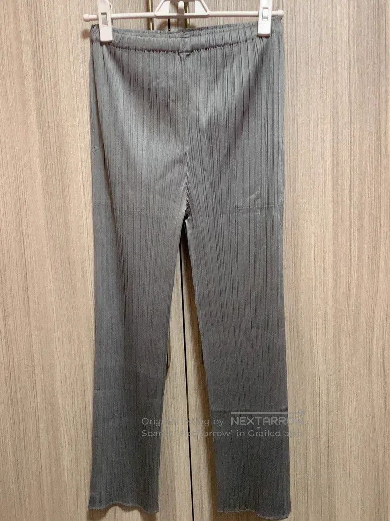 Issey Miyake Issey Miyake size:3 Gray Long Pants Size 22" - 1 Thumbnail