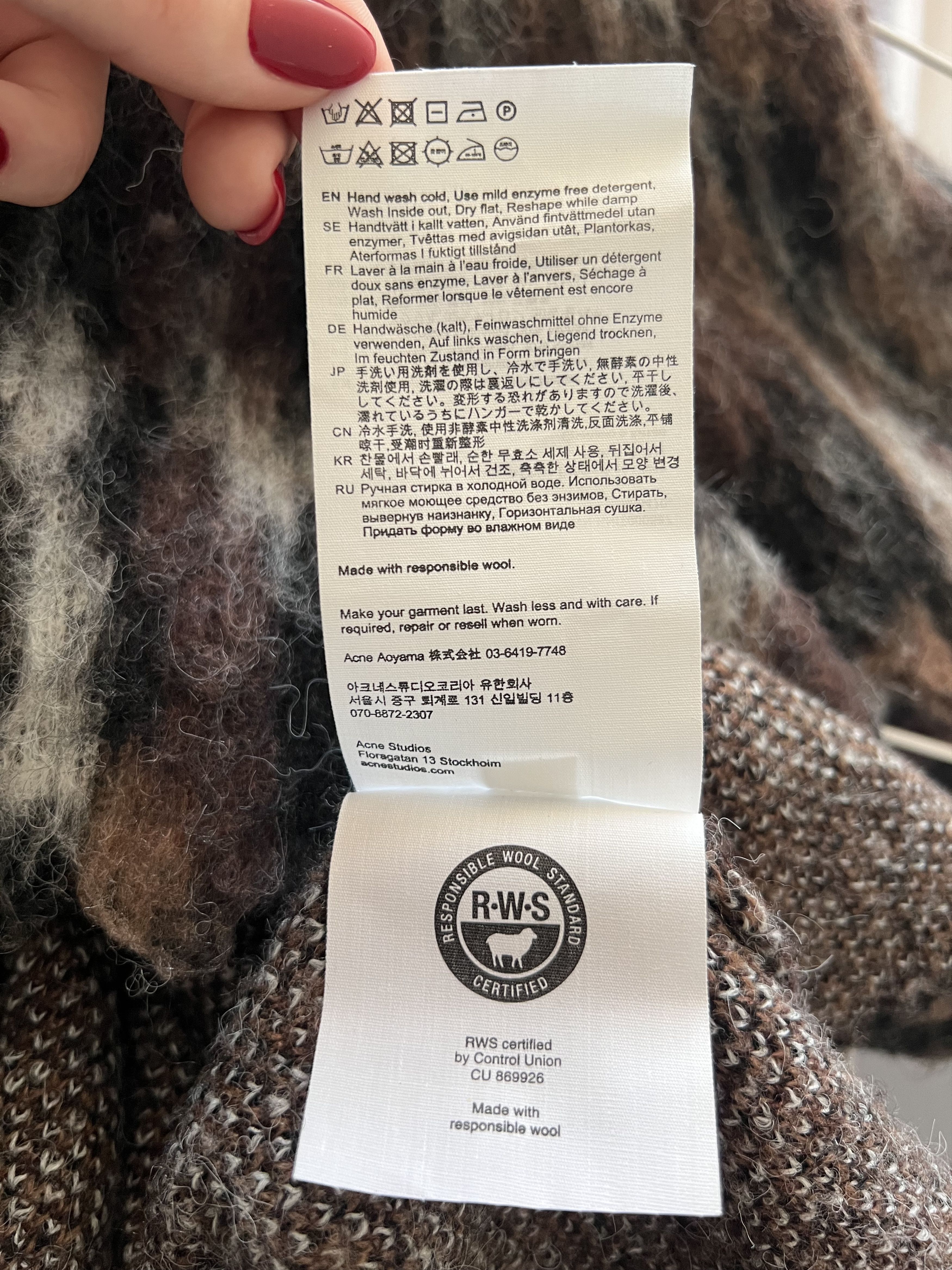 Acne Studios Rare Acne Studios Wool Sweater Size US M / EU 48-50 / 2 - 7 Thumbnail