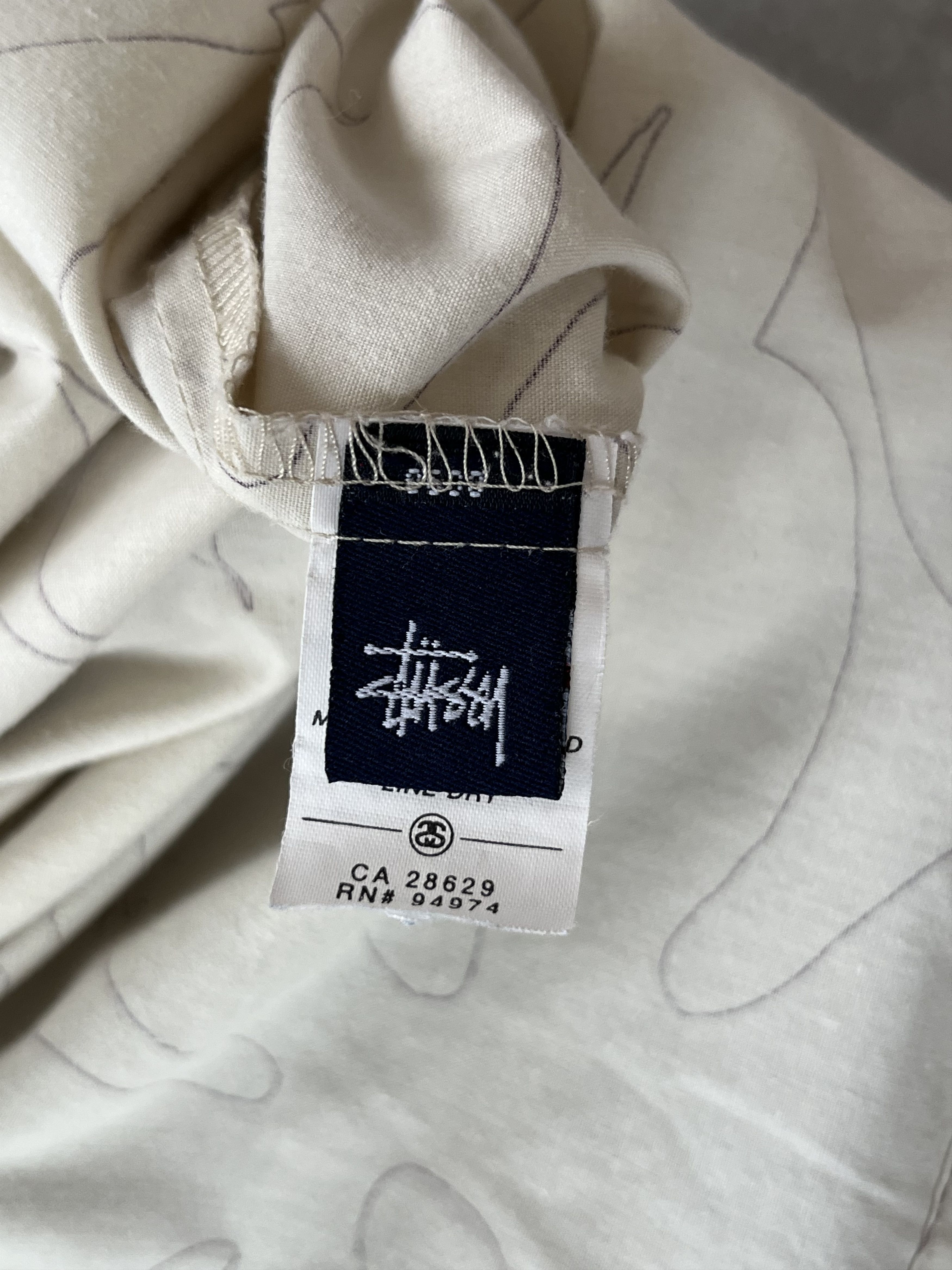 Stussy Vintage Shirt Stussy 90s MADE IN USA Y2K Style Streetwear Size US M / EU 48-50 / 2 - 8 Thumbnail