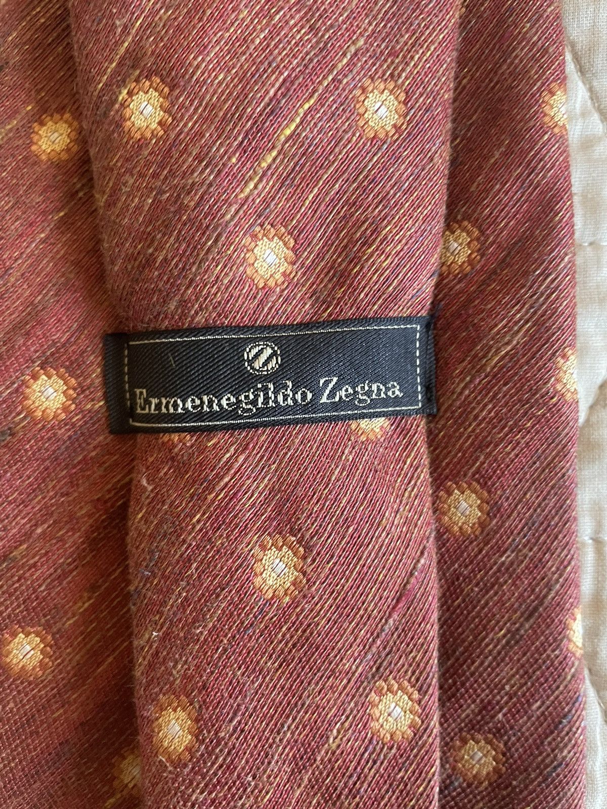 Ermenegildo Zegna Silk & Linen Power Toe Size ONE SIZE - 5 Thumbnail
