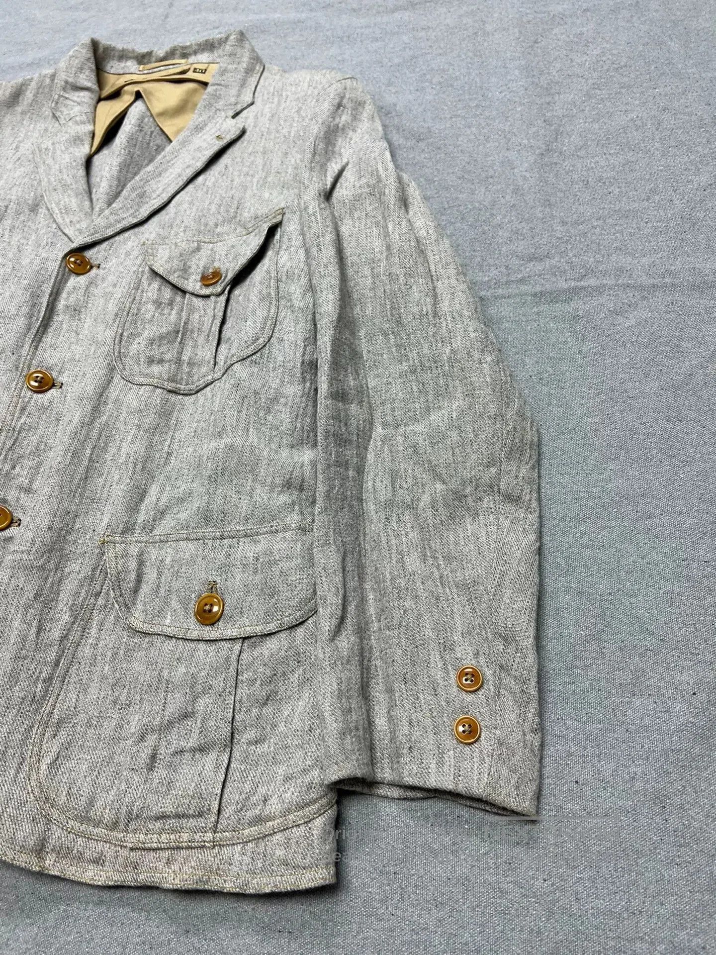 Freewheelers Freewheelers Late 1800's Tailored Sack Coat. Size US M / EU 48-50 / 2 - 3 Thumbnail