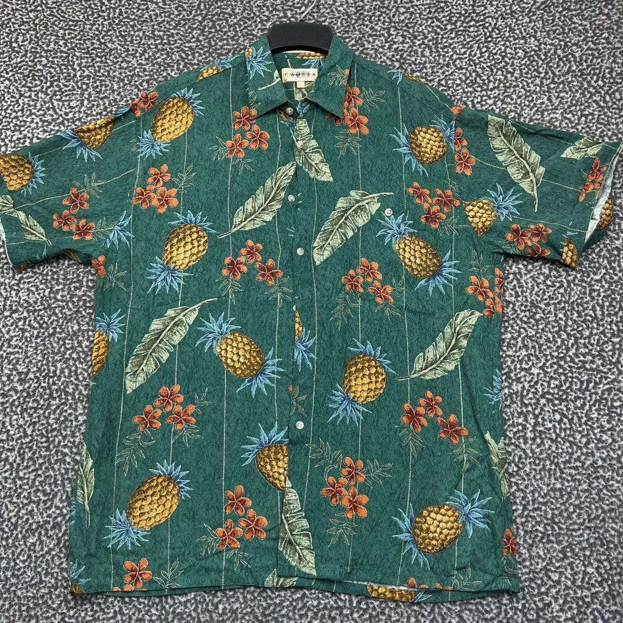 Campia Moda Campia Moda Shirt Men Floral Button Up Collared L Size US L / EU 52-54 / 3 - 1 Thumbnail