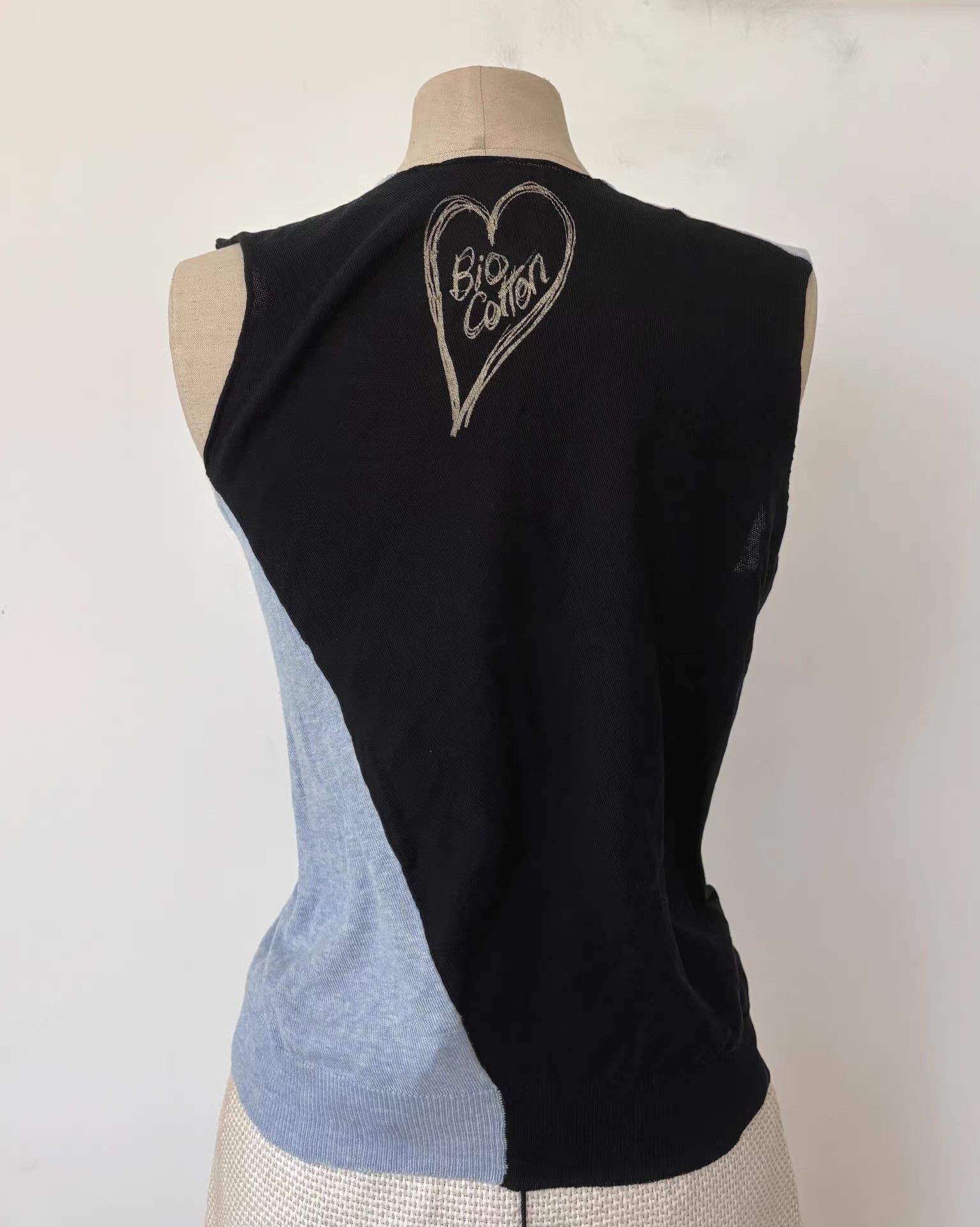 Vivienne Westwood Vivienne Westwood Twisted Two-Tone Sleeveless Tank Top Ｑ21 Size M / US 6-8 / IT 42-44 - 2 Thumbnail