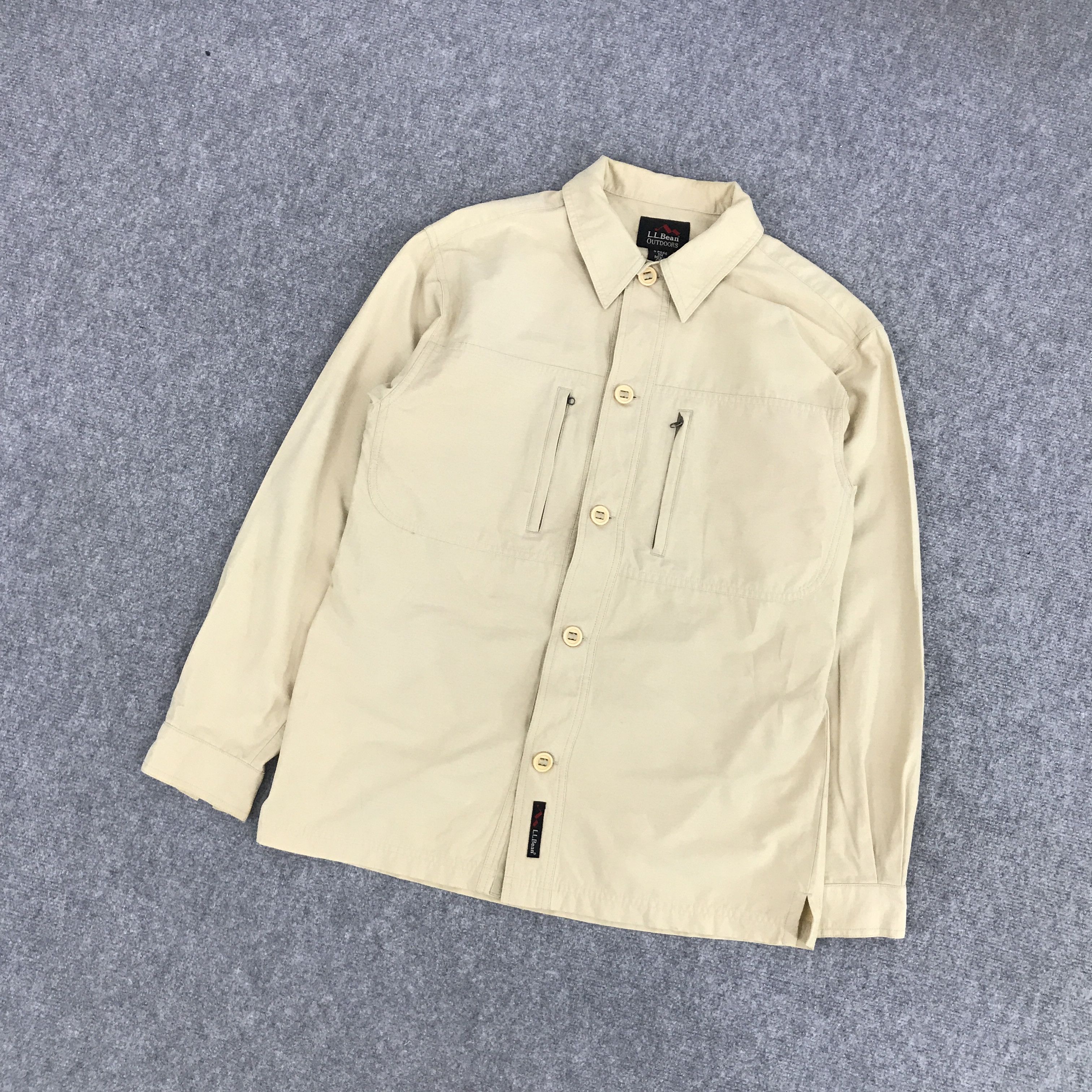 L.L. Bean L.L.BEAN OUTDOORS UP BUTTON JACKET Size US L / EU 52-54 / 3 - 3 Thumbnail