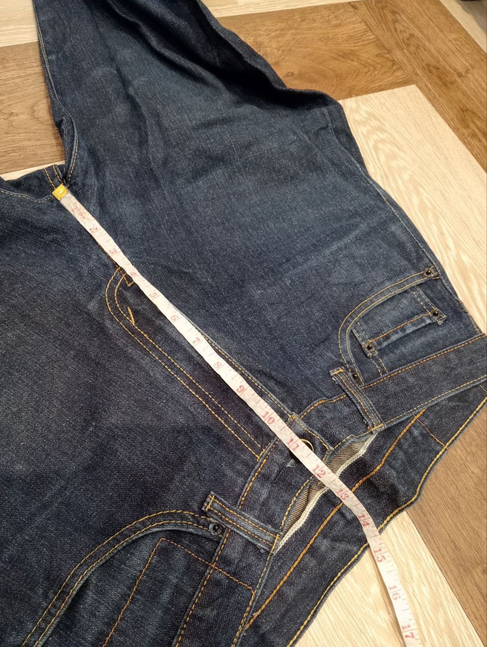 Visvim VISVIM FLUXUS SERGE DE NIMES SELVEDGE BAGGY DENIM PANTS Size US 34 / EU 50 - 16 Thumbnail