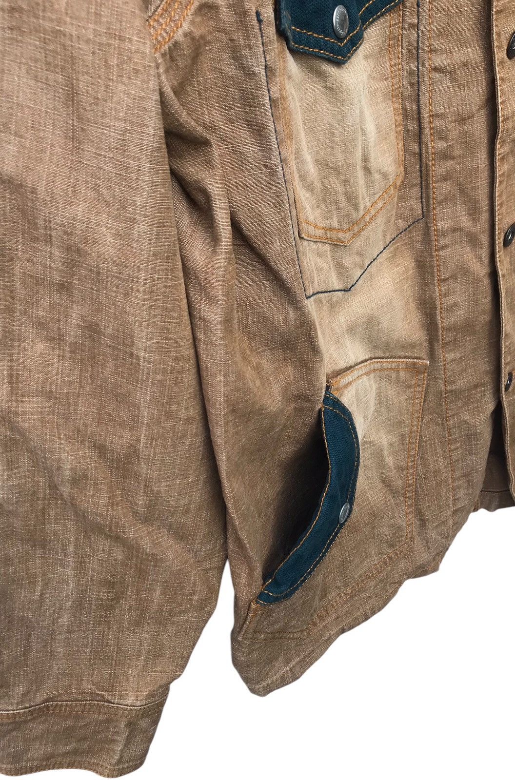 Japanese Brand Sacrifice Essential Subjects Multipocket Denim Works Jacket Size US L / EU 52-54 / 3 - 9 Thumbnail