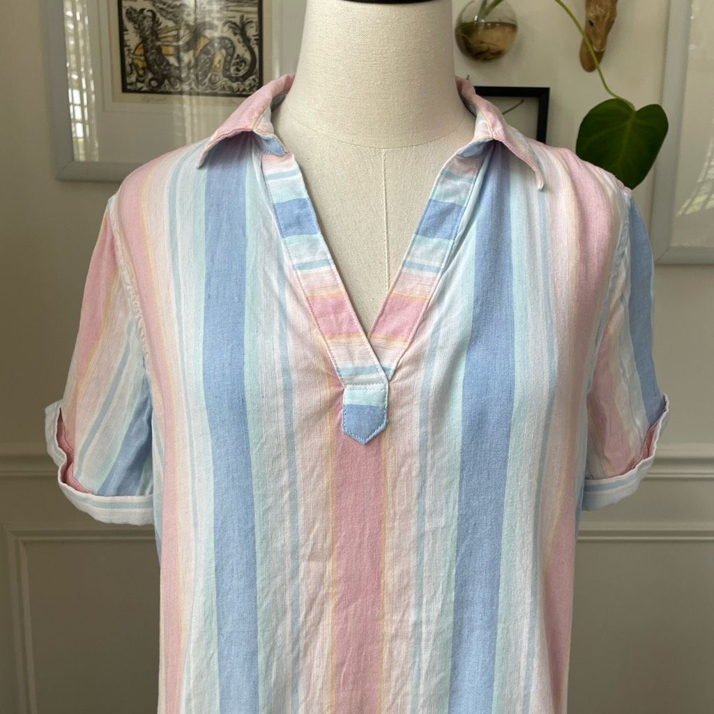 Southern Tide Southern Tide Kamryn Resort Stripe Dress Boat Blue $138 M Size M / US 6-8 / IT 42-44 - 3 Thumbnail