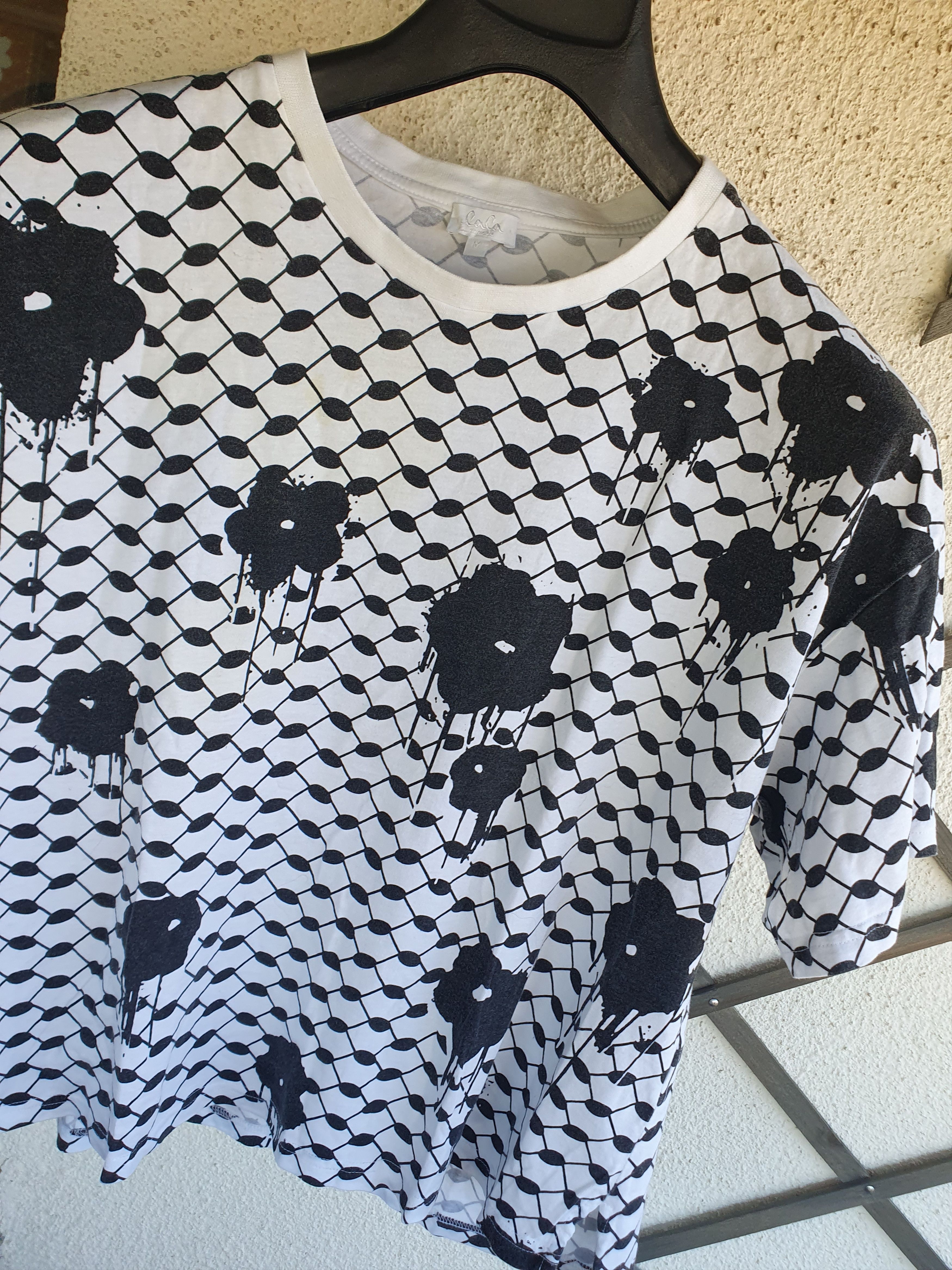 Swagger Lala Berlin Boxy Fit T-shirt Top Floral sz M Size M / US 6-8 / IT 42-44 - 5 Thumbnail