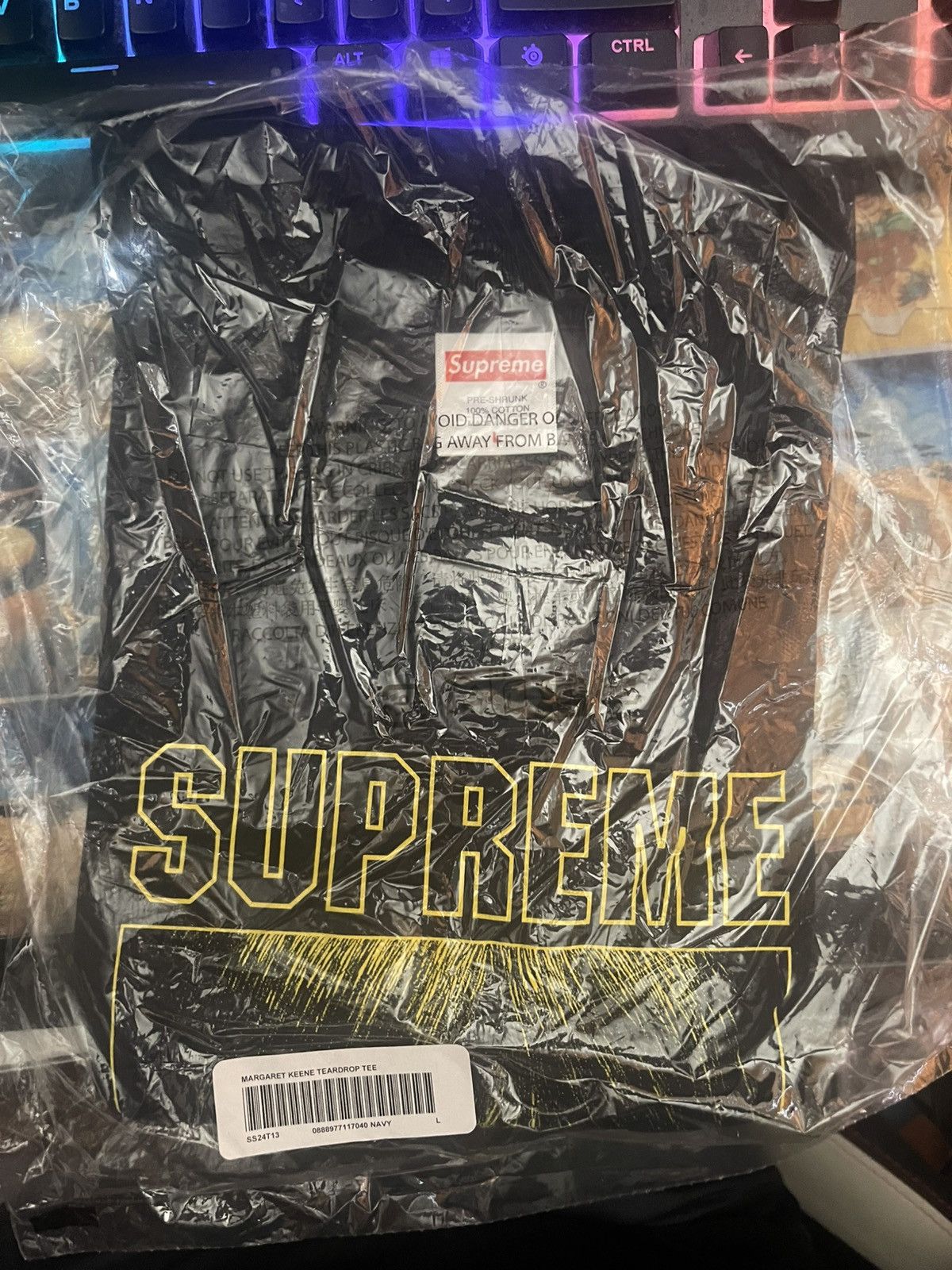 Supreme Supreme Margaret Keane Teardrop Tee (L) Size US L / EU 52-54 / 3 - 2 Thumbnail