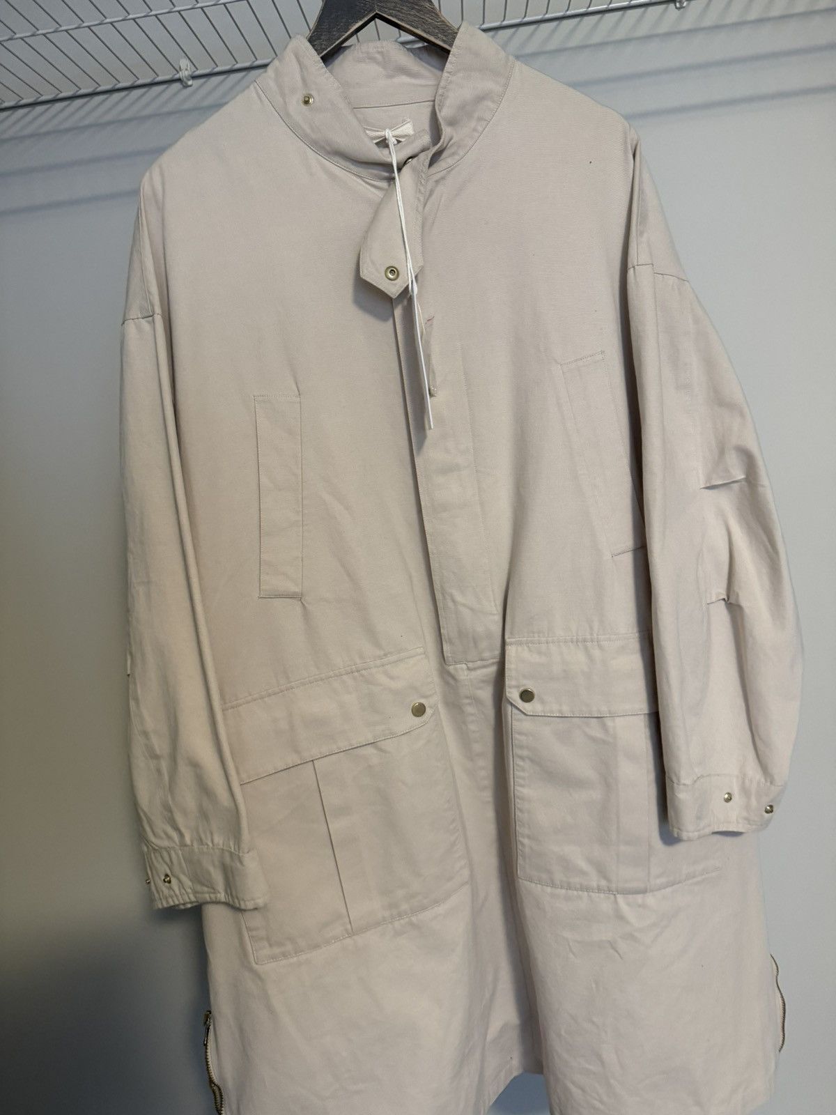 Ih Nom Uh Nit Ih Nom Uh Nit Paris Beaded Graphic Parka Jacket Beige Size S Size US S / EU 44-46 / 1 - 3 Thumbnail