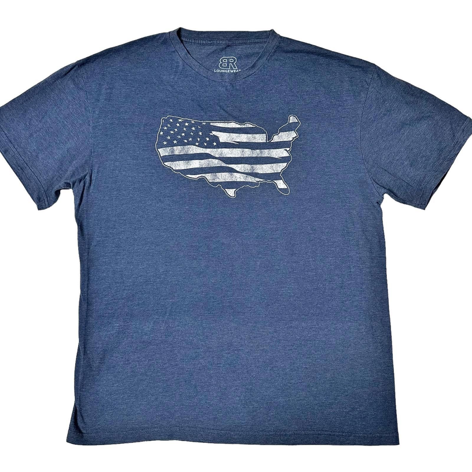 Designer BR Loungewear American Flag SS Graphic T-Shirt Men’s XL Size US XL / EU 56 / 4 - 1 Thumbnail