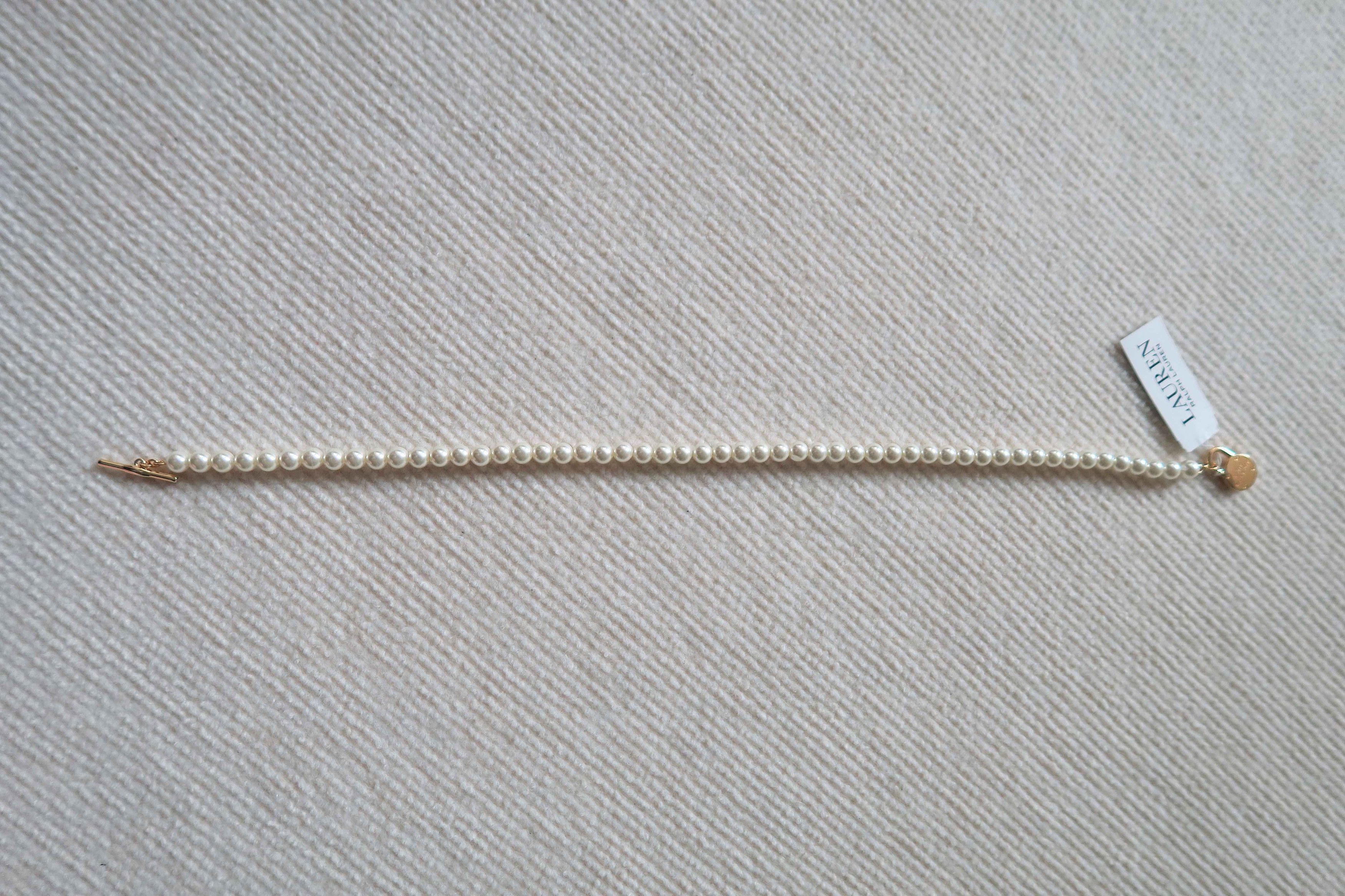Ralph Lauren Ralph Lauren Classic Pearl Lock Charm Necklace Size ONE SIZE - 5 Thumbnail