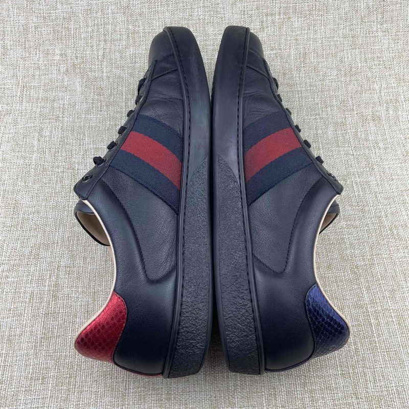 Gucci Gucci Ace Bee Embroidered Sneakers for Men Size US 9 / EU 42 - 6 Thumbnail