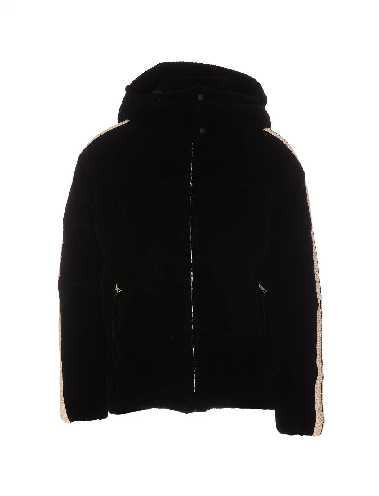 Palm Angels o1y0325 Shell Hooded Jacket in Black Size US L / EU 52-54 / 3 - 1 Thumbnail