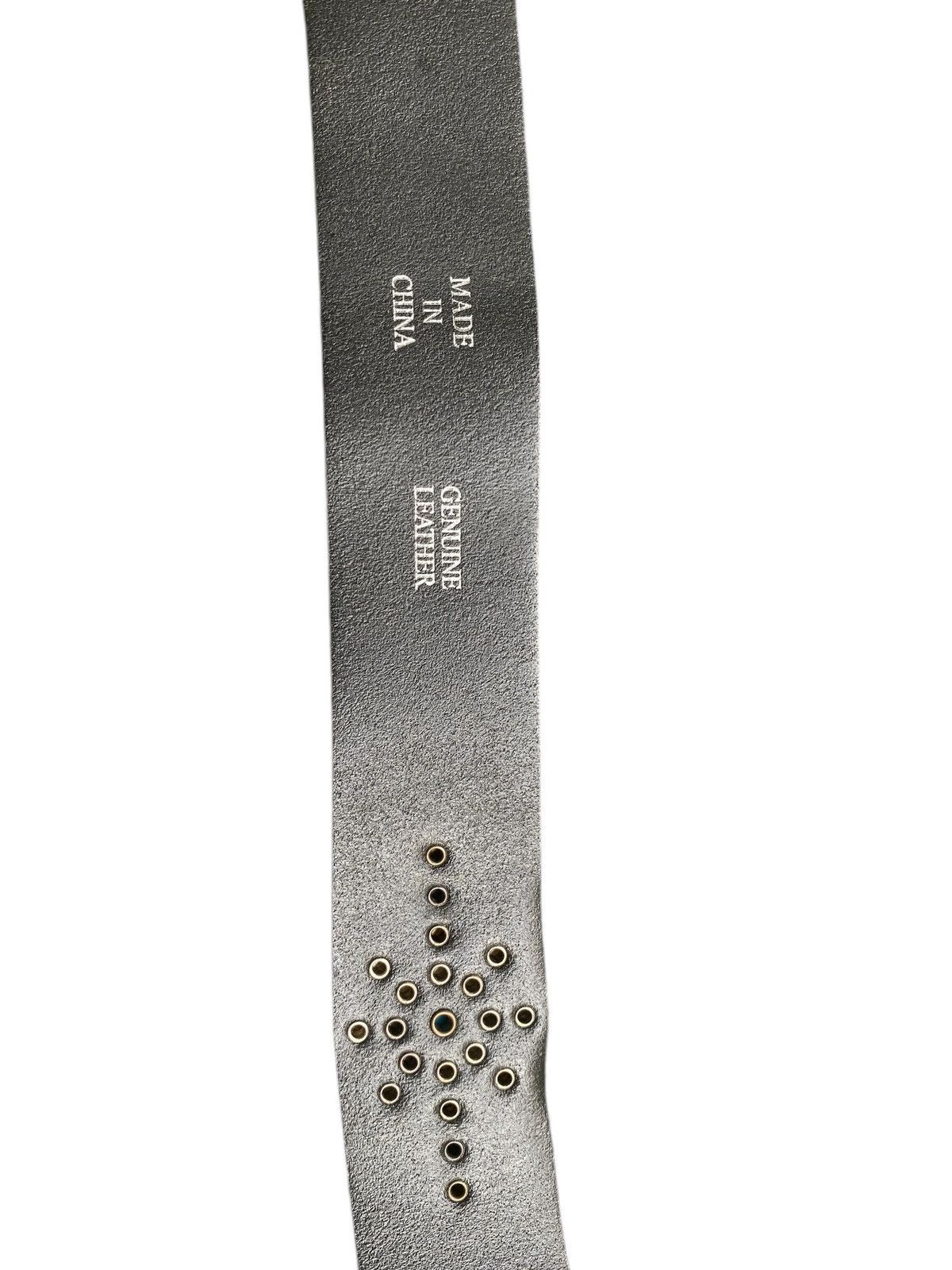 Seditionaries Vintage MADE GENUINE LEATHER PUNK ROCK Belt nice design Size ONE SIZE - 5 Thumbnail