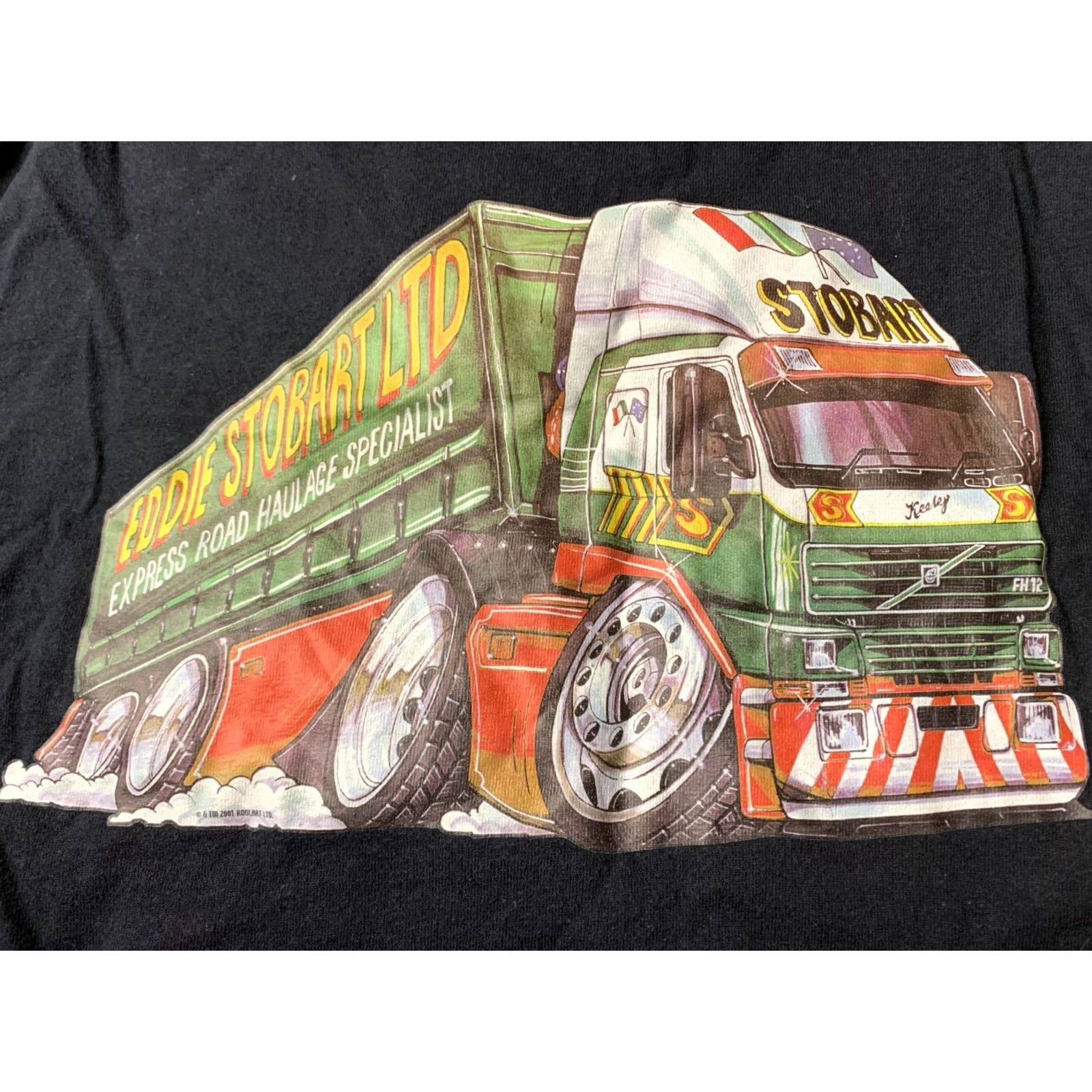 Vintage Eddie Stobart Ltd 2001 Vintage Rare Men Shirt Jersey Tee Screen Stars Size US M / EU 48-50 / 2 - 3 Thumbnail