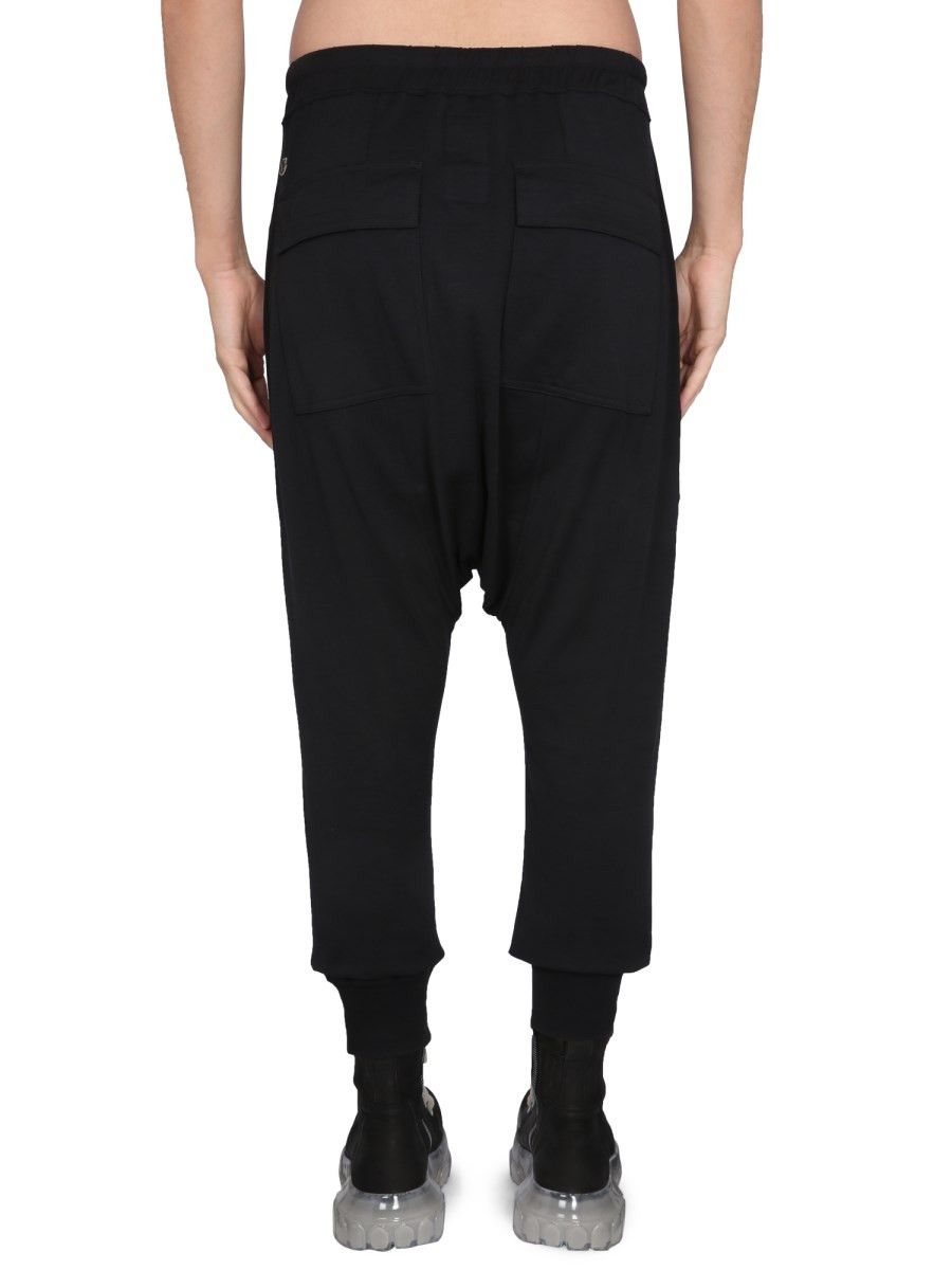 Rick Owens o1mris0824 Drawstring Pants in Black Size US 32 / EU 48 - 5 Thumbnail