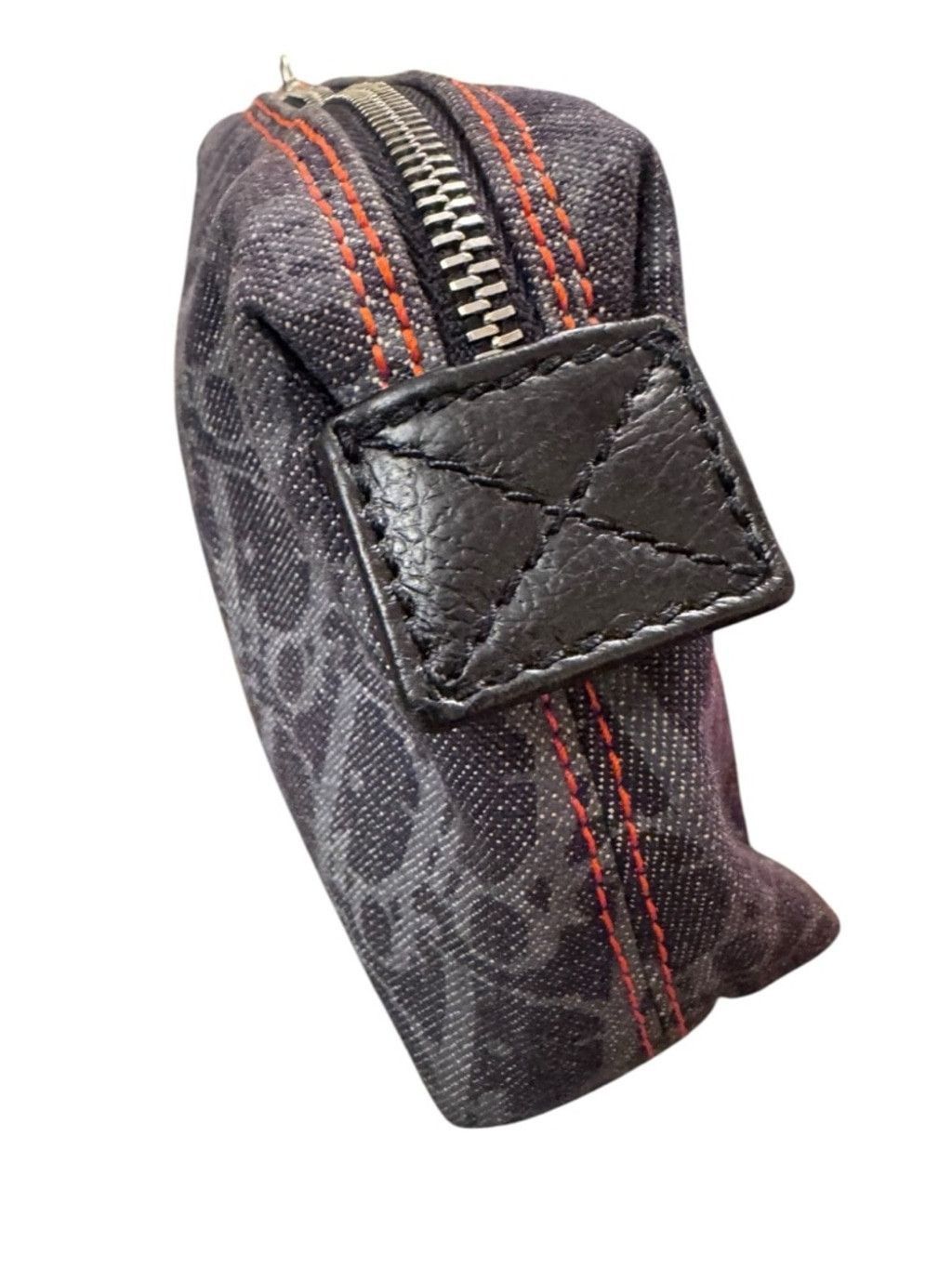 Dior Christian Dior Flight Trotter Denim Pouch w COA Size ONE SIZE - 5 Thumbnail