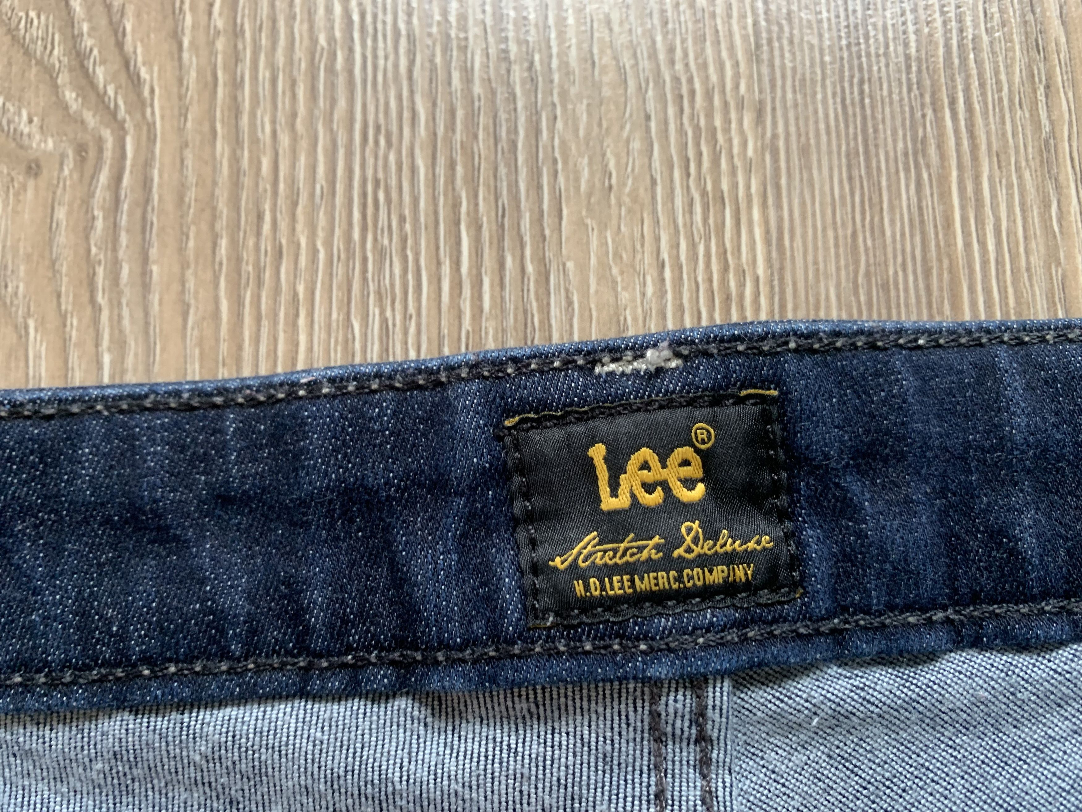 Lee Lee Womens Navy Blue Stretch Jeans Size 32" / US 10 / IT 46 - 10 Thumbnail