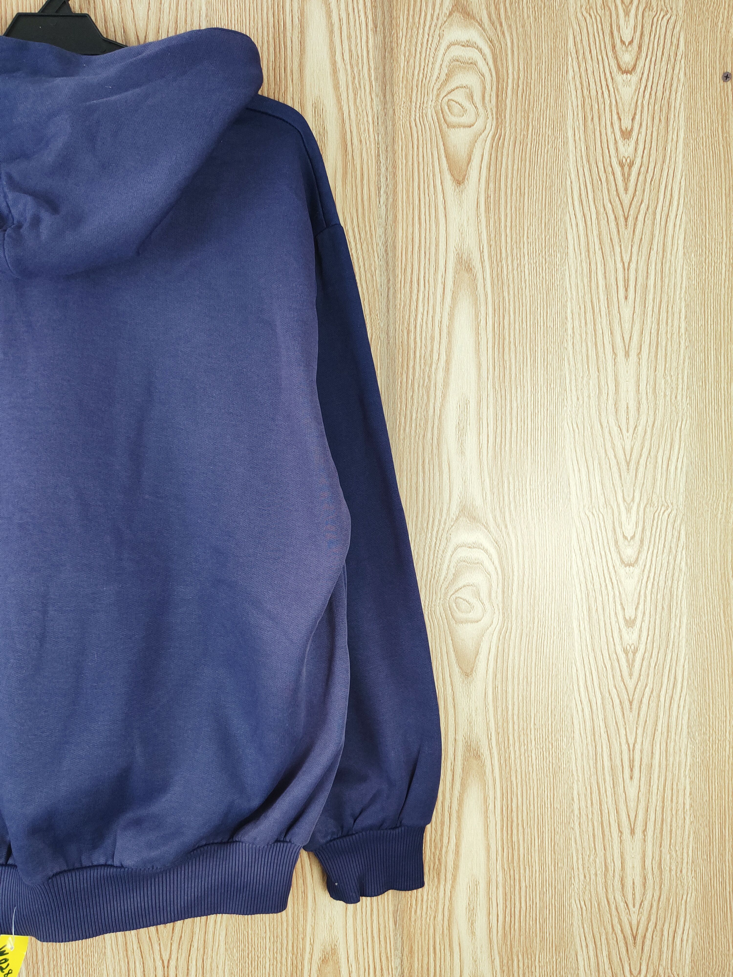 Vintage Spark Dark Blue Faded vintage Hoodie Sweatshirts #W028 Size US L / EU 52-54 / 3 - 9 Thumbnail