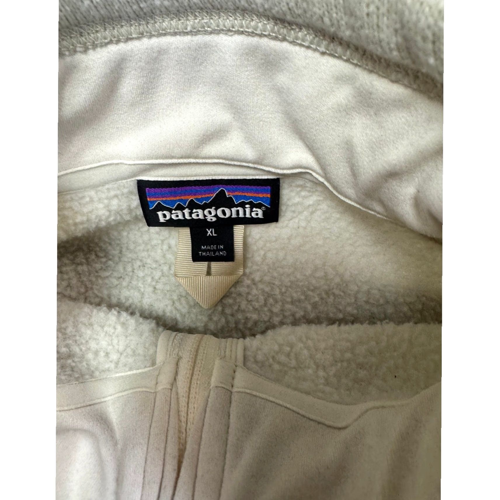 Patagonia VINTAGE Patagonia Women's Better Sweater 1/4 Zip Fleece Jacket XL Red Pullover Sweater 255 or 25617 Womens Size XL / US 12-14 / IT 48-50 - 4 Thumbnail