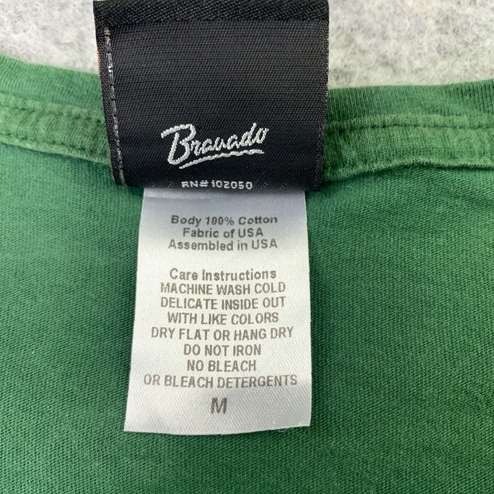 Harley Davidson Harley-Davidson Womens Medium Green V-Neck Long Sleeve T-Shirt Size M / US 6-8 / IT 42-44 - 6 Thumbnail