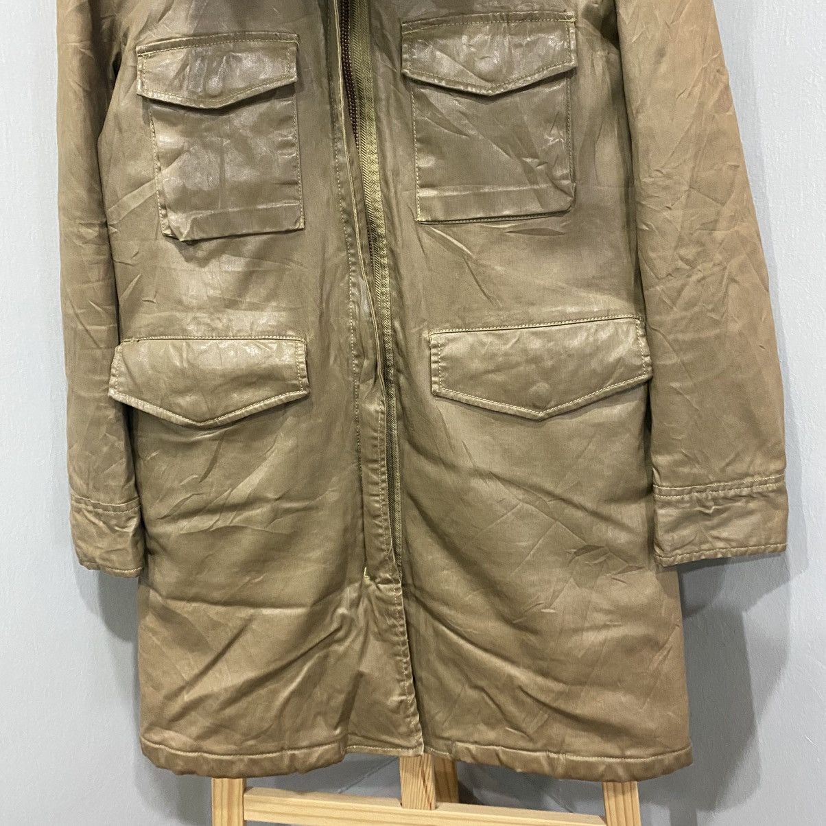 Diesel Diesel multi pocket hood fur parka coat jacket i6was9 LGB Size US M / EU 48-50 / 2 - 5 Thumbnail
