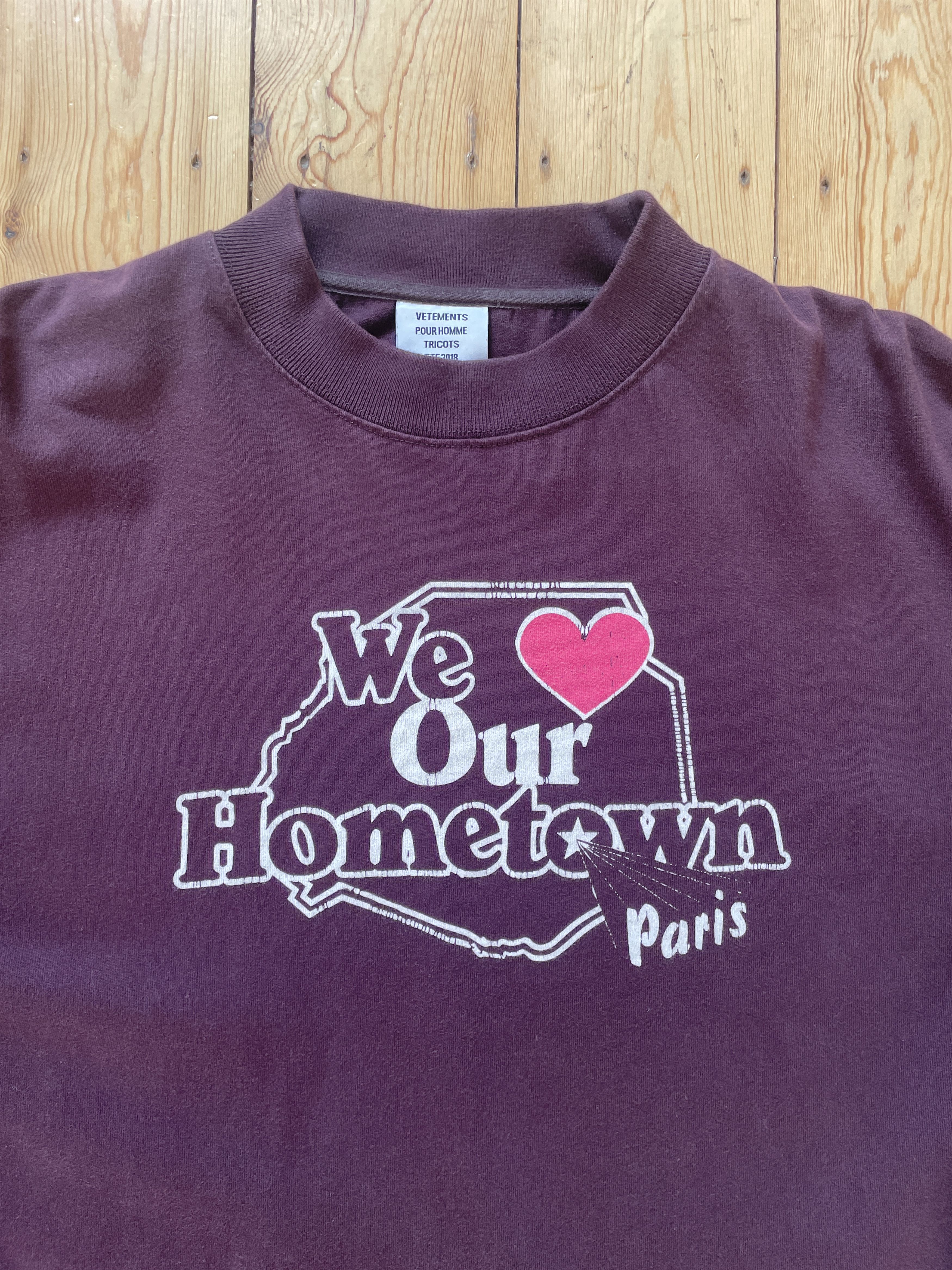 Vetements Vetements - We Love Our Hometown Long Sleeve Size US M / EU 48-50 / 2 - 2 Thumbnail