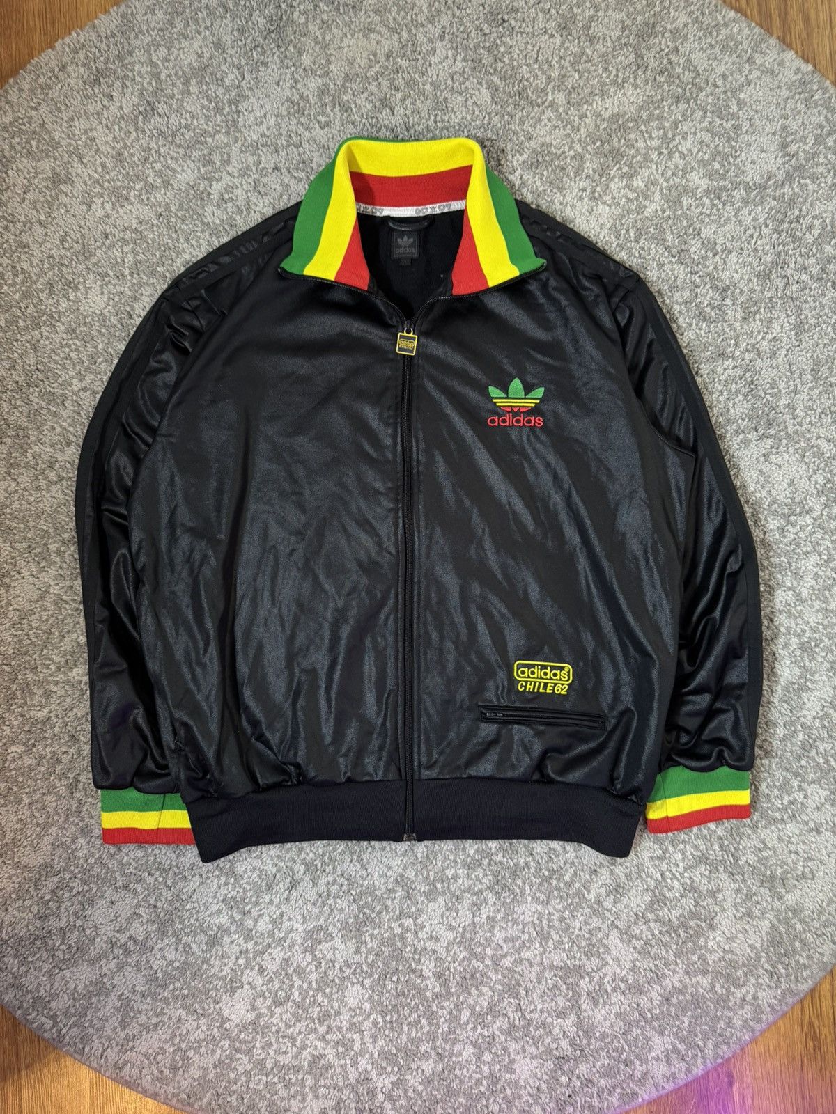 Adidas Chile 62 Jacket Black | Grailed