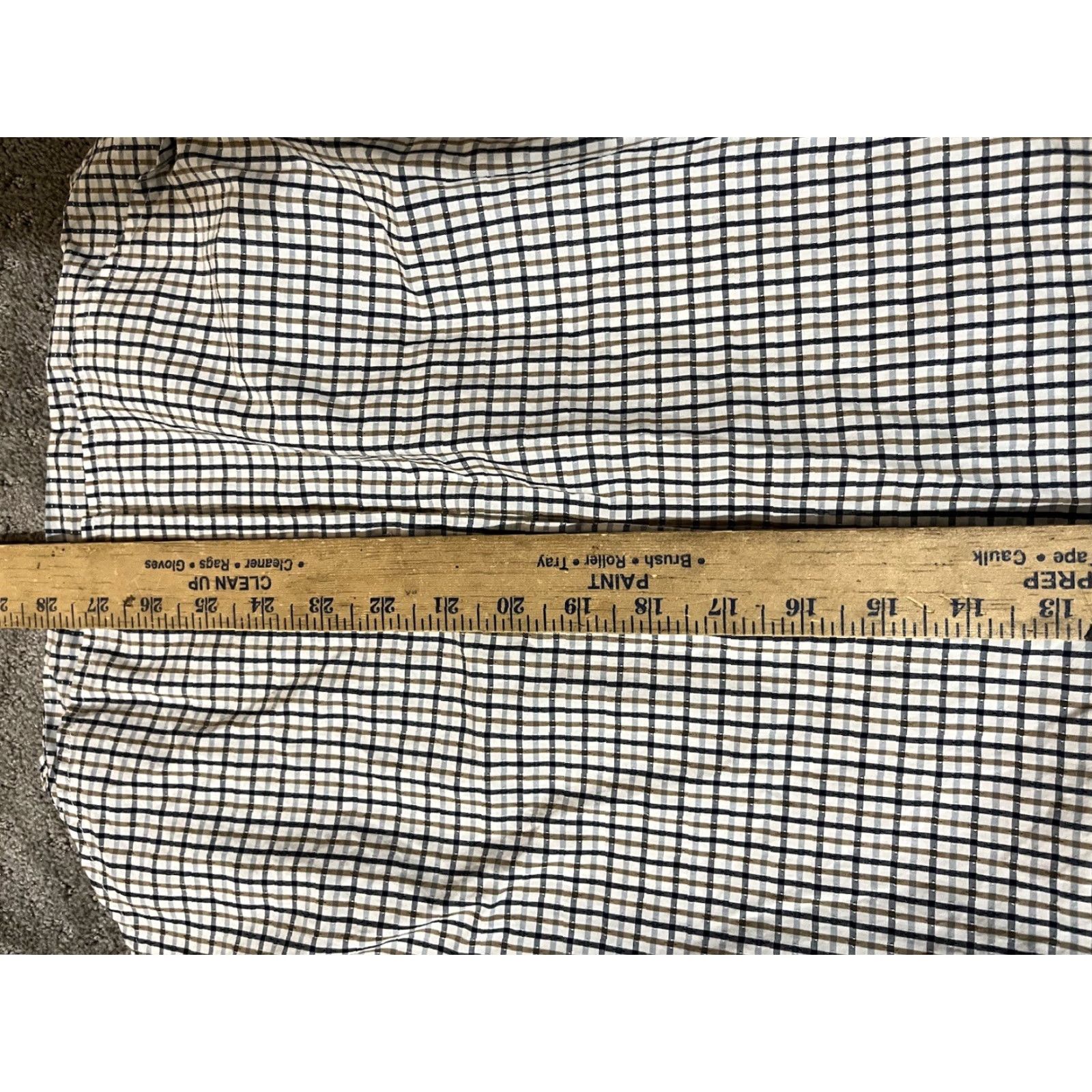 Perry Ellis Perry Ellis Button-Up Shirt Adult Mens Size Medium Multicolor Plaid Long Sleeve 100% Cotton Size US M / EU 48-50 / 2 - 5 Thumbnail