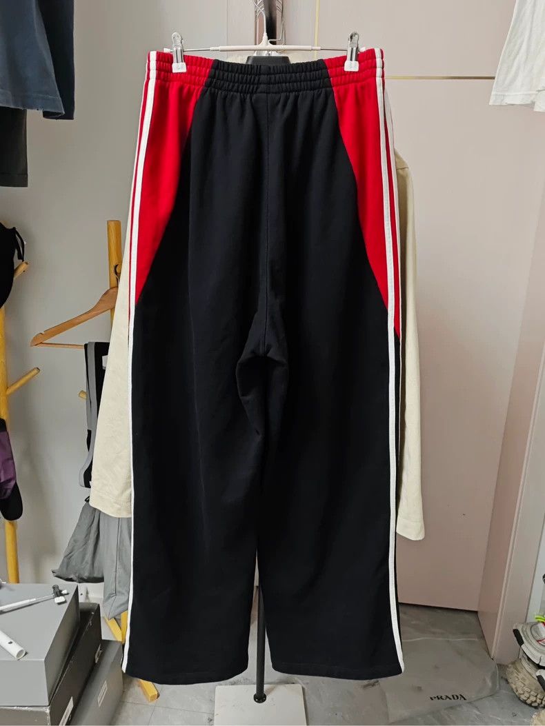 Balenciaga Balenciaga size s 23SS Black and Red School Pants Baggy Pan Size US 28 / EU 44 - 2 Thumbnail