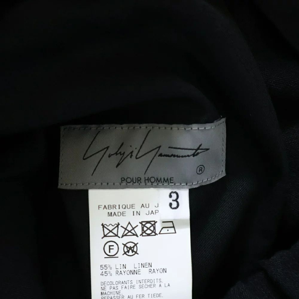 Yohji Yamamoto Yohji Yamamoto POUR HOMME //24SS LI RYCANVAS 5POCKETS PANTS Size US 29 - 7 Thumbnail