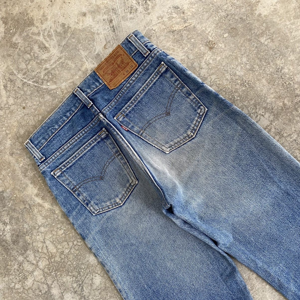 Levi's Insane Faded! Vintage 90’s Levis 510 Faded Blue Jeans USA Size US 29 - 12 Thumbnail