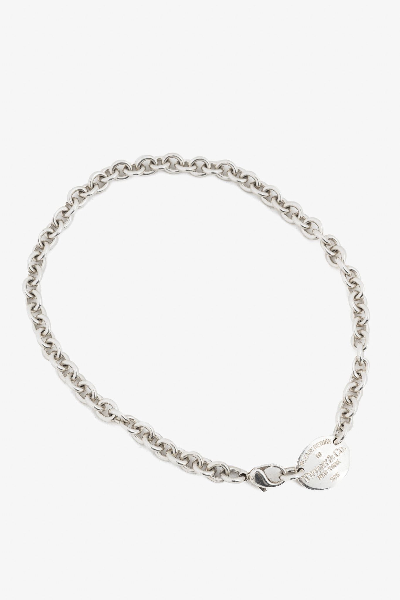 Tiffany & Co. Return to Tiffany Chain Choker Necklace
