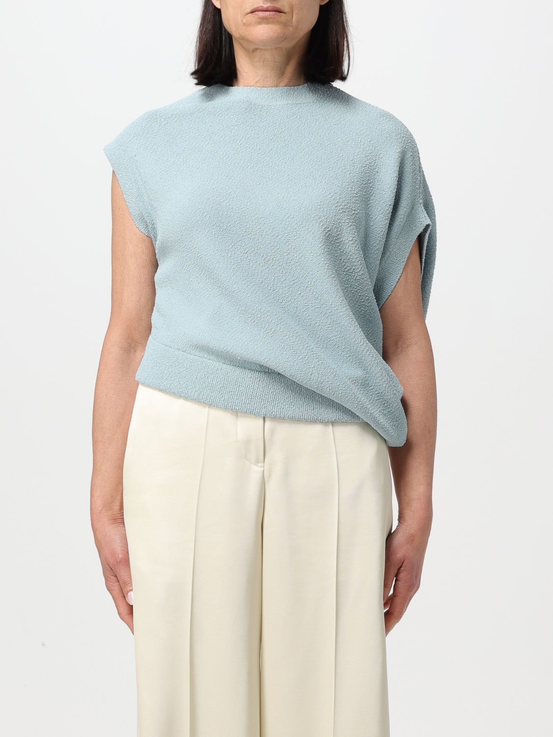 image of Fendi Sweater Woman Sky Blue, Women's (Size Small)