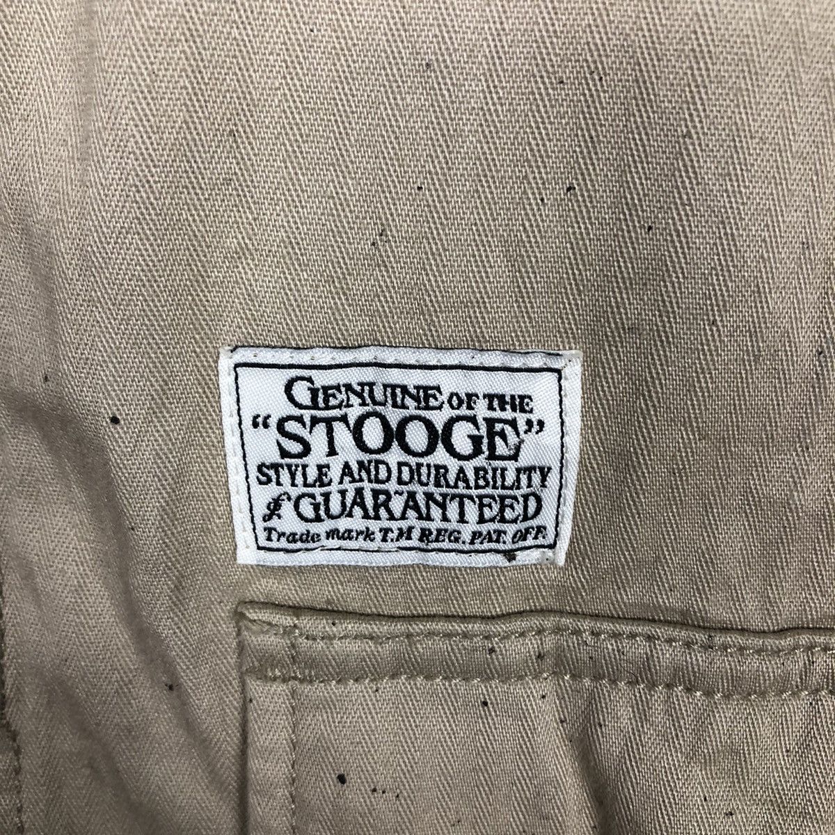 Japanese Brand 📌Vintage Stooge & Co Biker Jacket Big Logo Cafe Racer Size US S / EU 44-46 / 1 - 17 Thumbnail